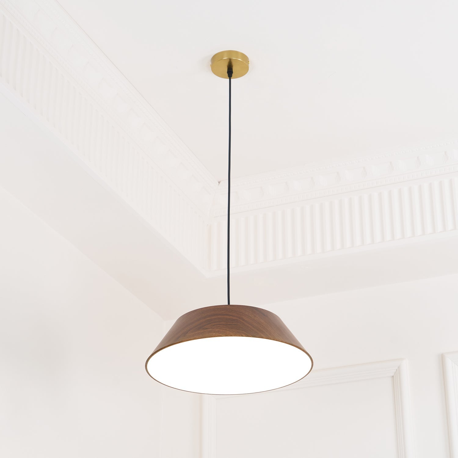 Novain Suspension en grain de bois - Neutralighting