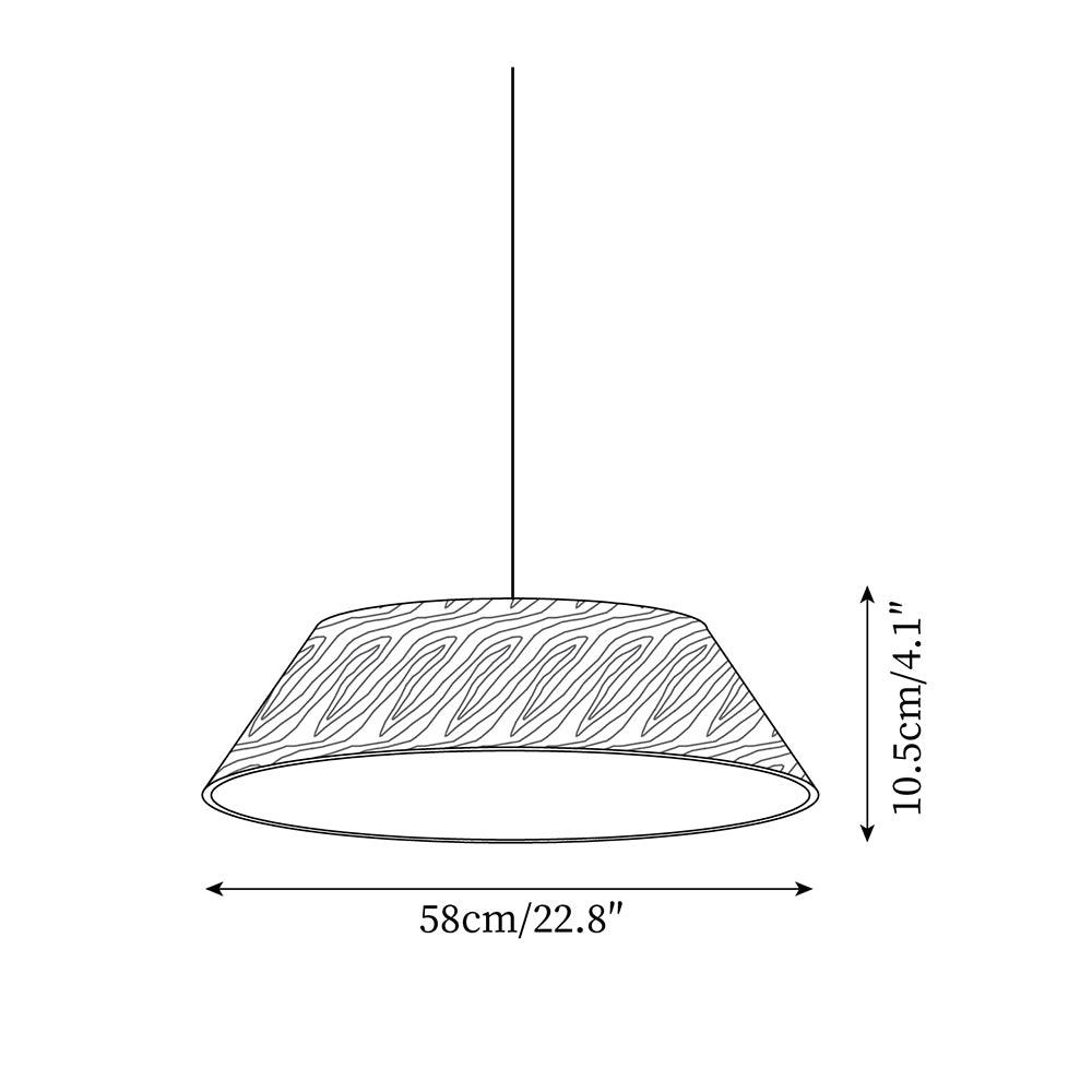 Novain Suspension en grain de bois - Neutralighting