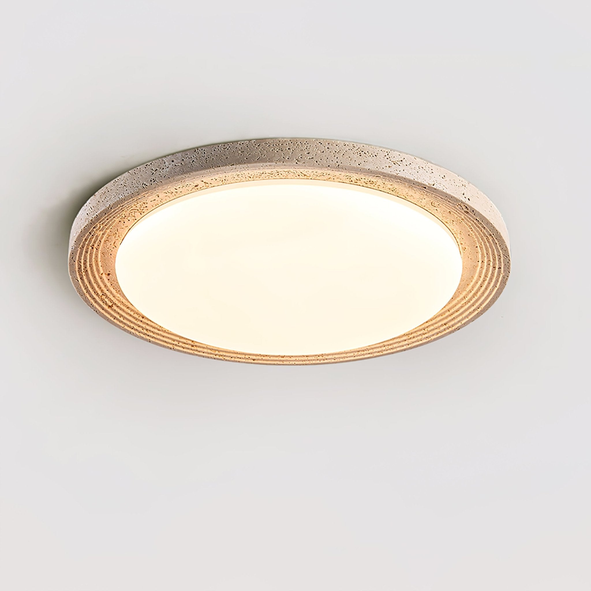 Orinir Lumière de Plafond Minimaliste en Travertin - Neutralighting