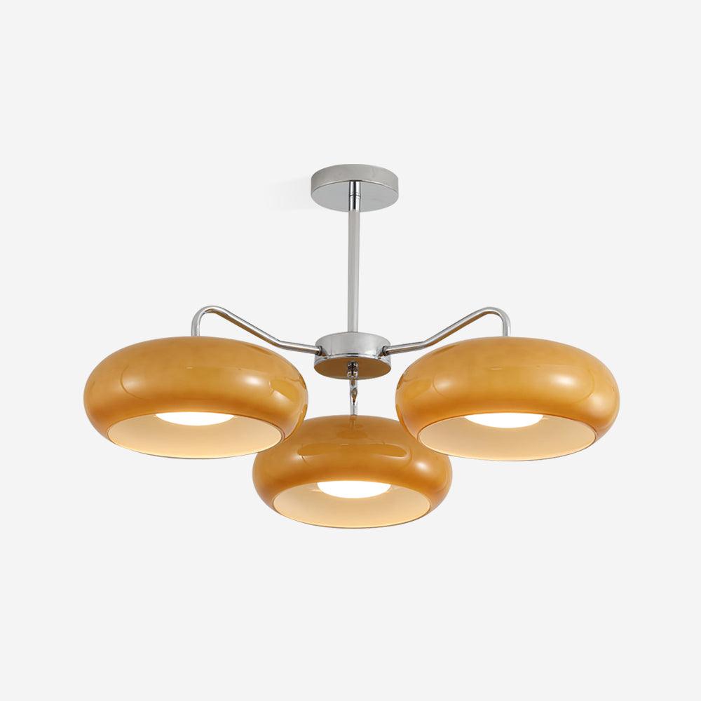 Tetra Plafonnier Triple Globe Rétro Moderne Salon - Neutralighting