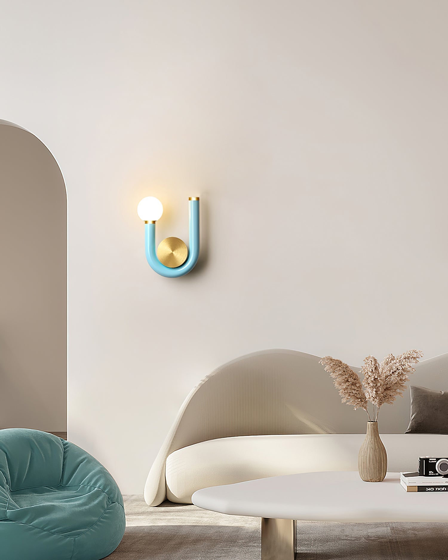 Wall Lamp and Aluminum Acrylic Globe Double Head - Letslighting