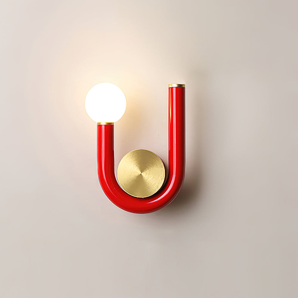 Wall Lamp and Aluminum Acrylic Globe Double Head - Letslighting