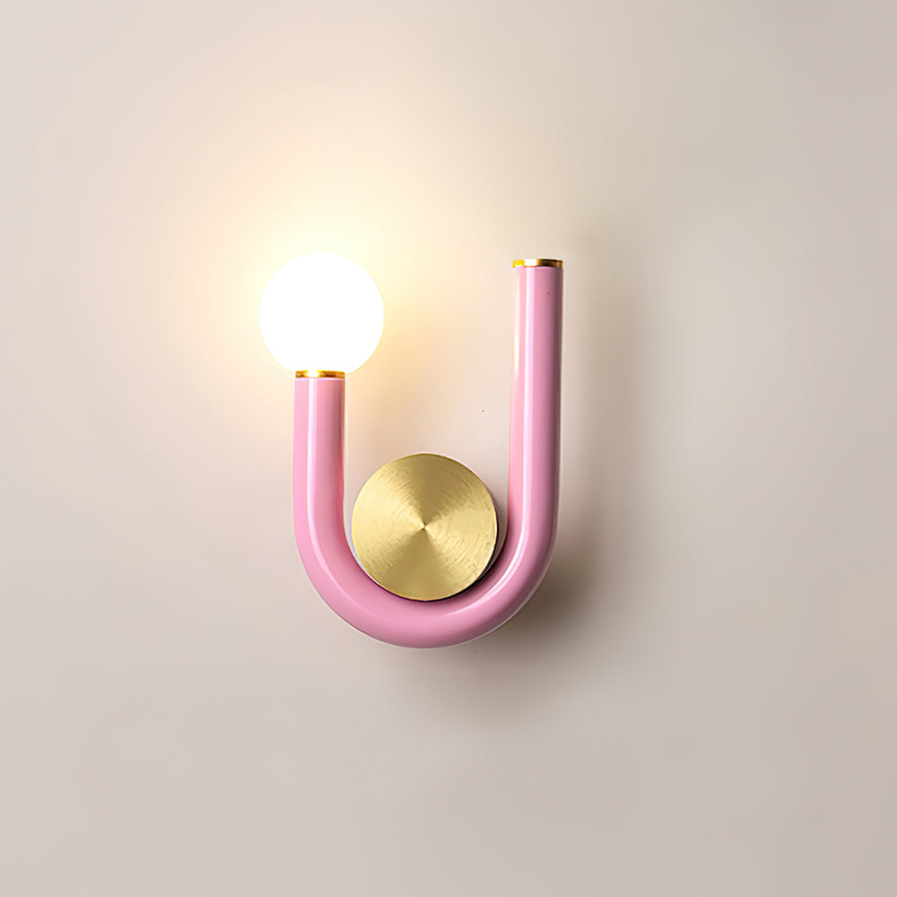 Wall Lamp and Aluminum Acrylic Globe Double Head - Letslighting