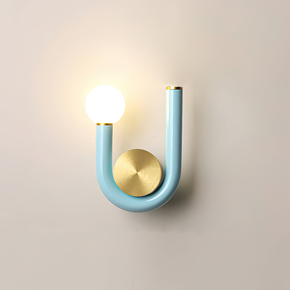 Wall Lamp and Aluminum Acrylic Globe Double Head - Letslighting