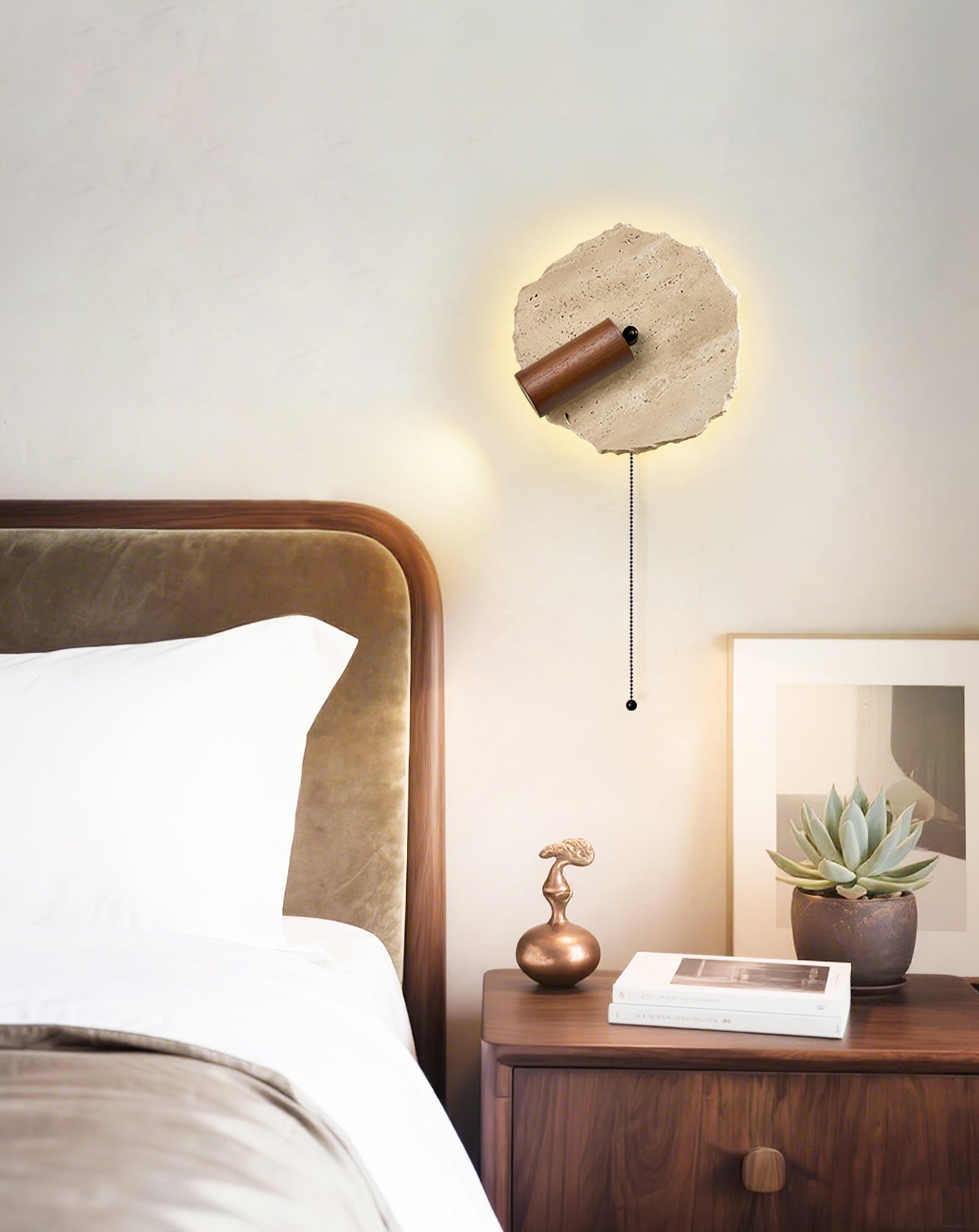 Cleo Applique Murale Travertin Spot - Neutralighting