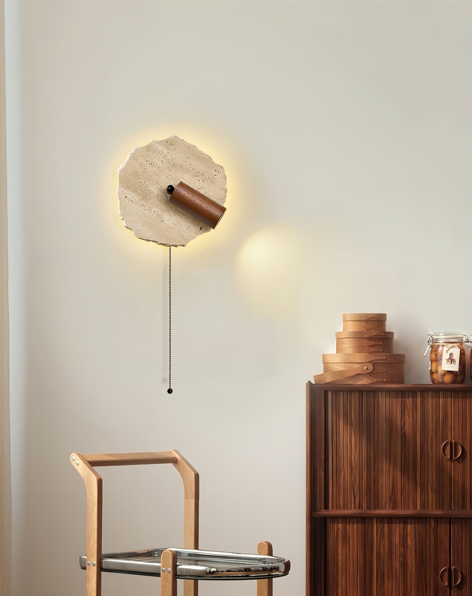Cleo Applique Murale Travertin Spot - Neutralighting