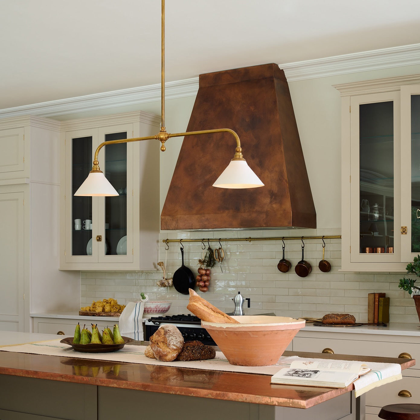 Vallence Luxury Brass Pendant Light - Neutralighting