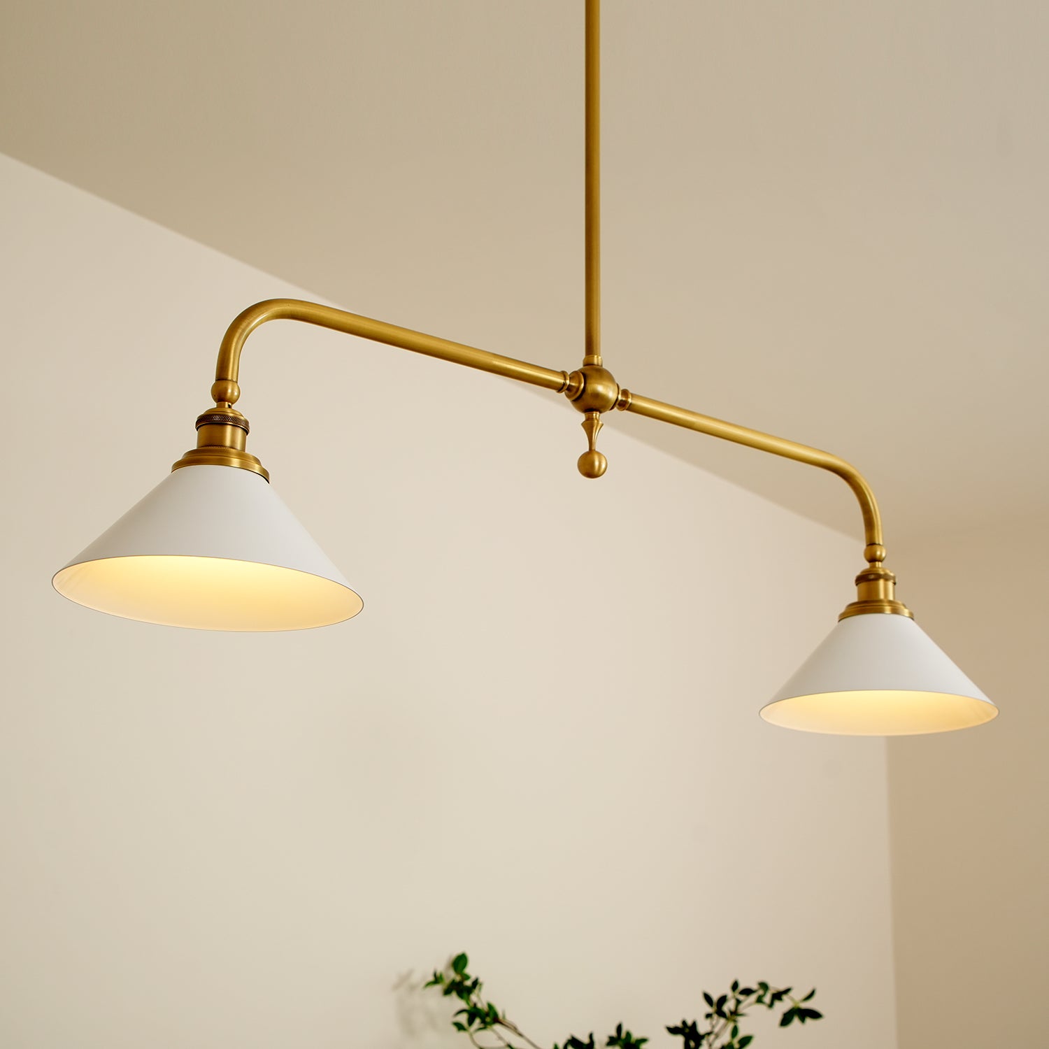Vallence Luxury Brass Pendant Light - Neutralighting