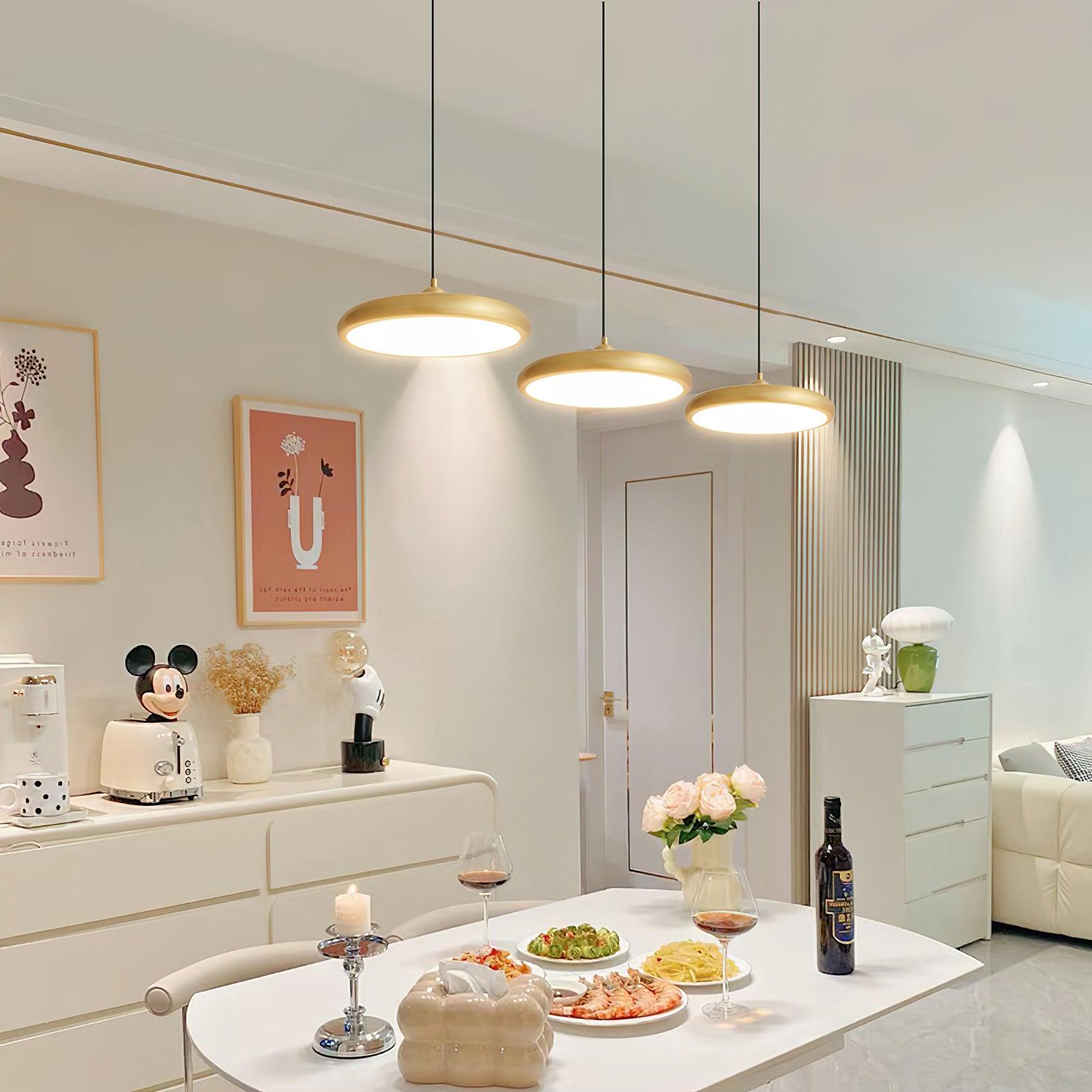 Avelice Laiton Glamour Pendentif Lampe - Neutralighting