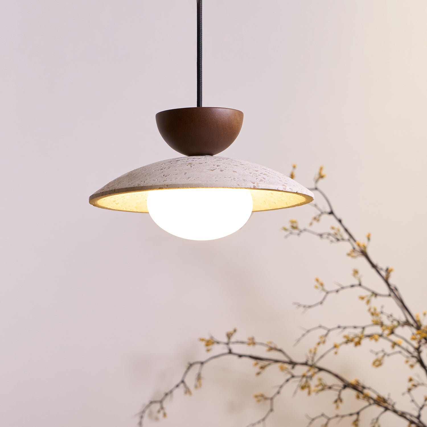Cleo Suspensions en Travertin
