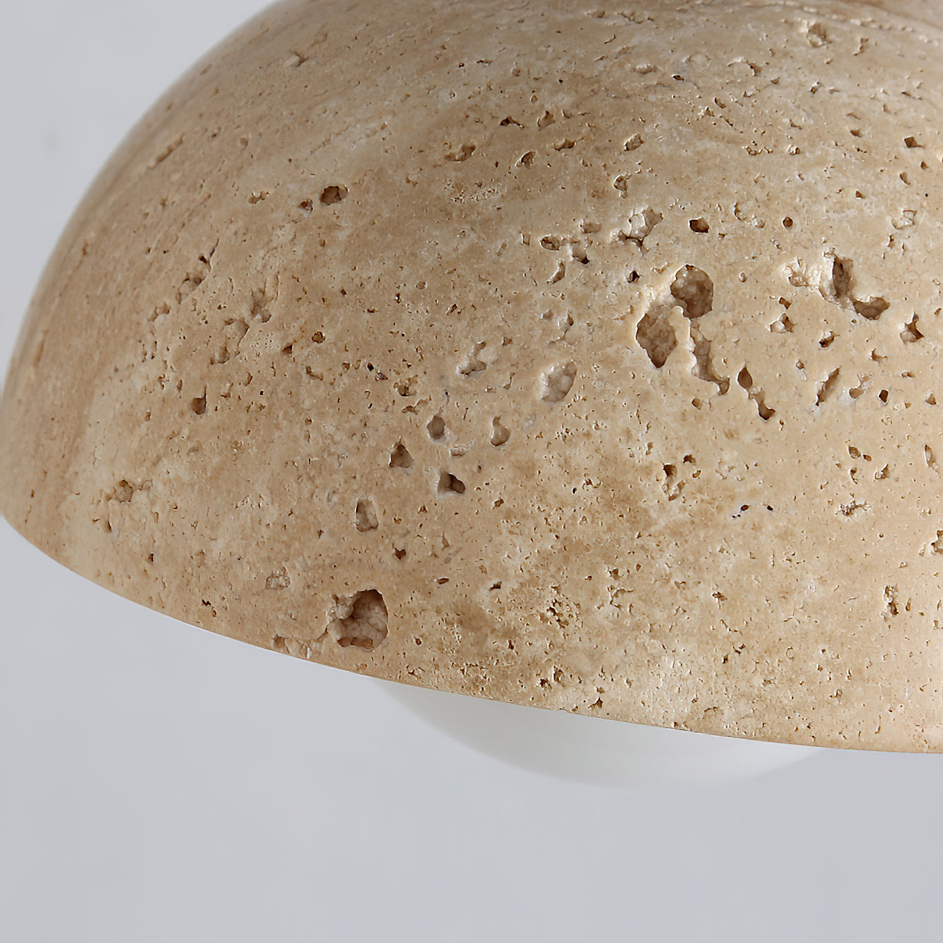 Cezoria Travertine Swing Arm Travertine Sconce Wall Lamp - Lamp Copper
