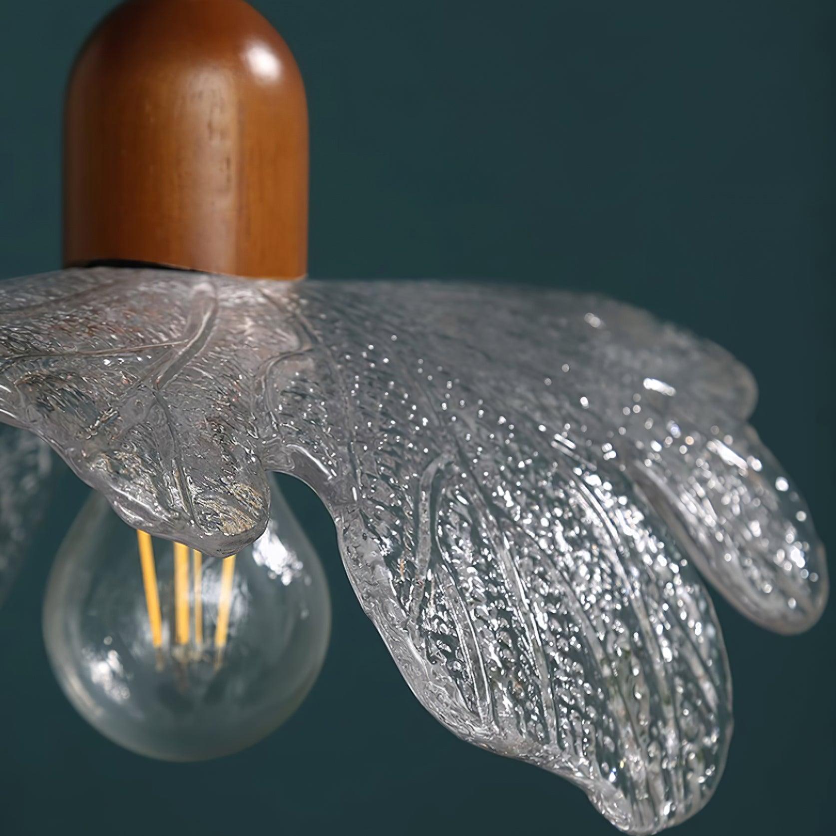 Lampe Pendante Abat-jour en Verre Tiffany Floral Charme Art Nouveau - Neutralighting