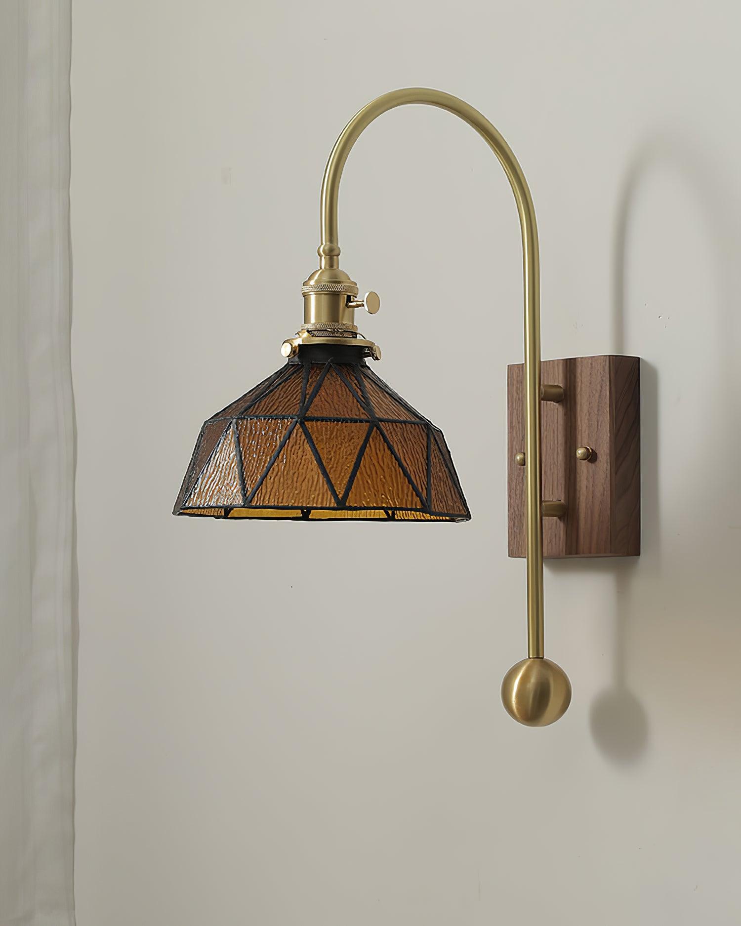 Vorelle Vintage Stained Wall Light - Letslighting