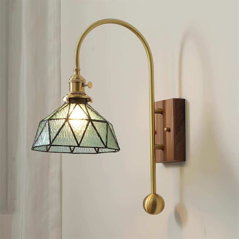 Vorelle Vintage Stained Wall Light - Letslighting