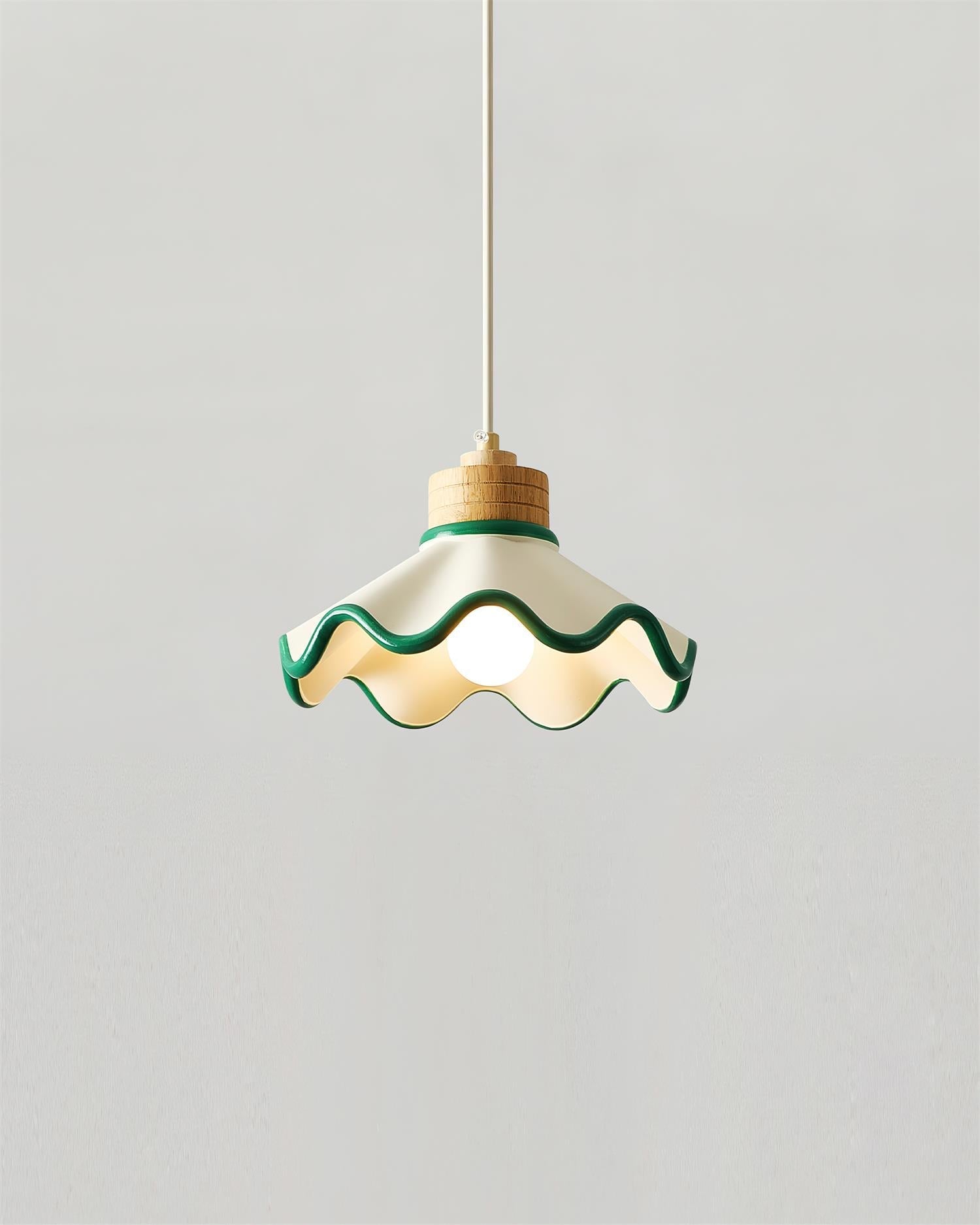 Tilda Pendant Lamp Cheerful Scalloped Whimsy - Letslighting
