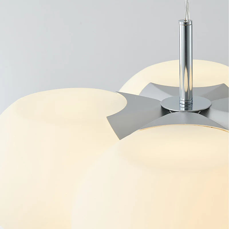 Valentina Minimaliste Sphère Suspension Blanc Métal/Acrylique Salle À Manger - Neutralighting