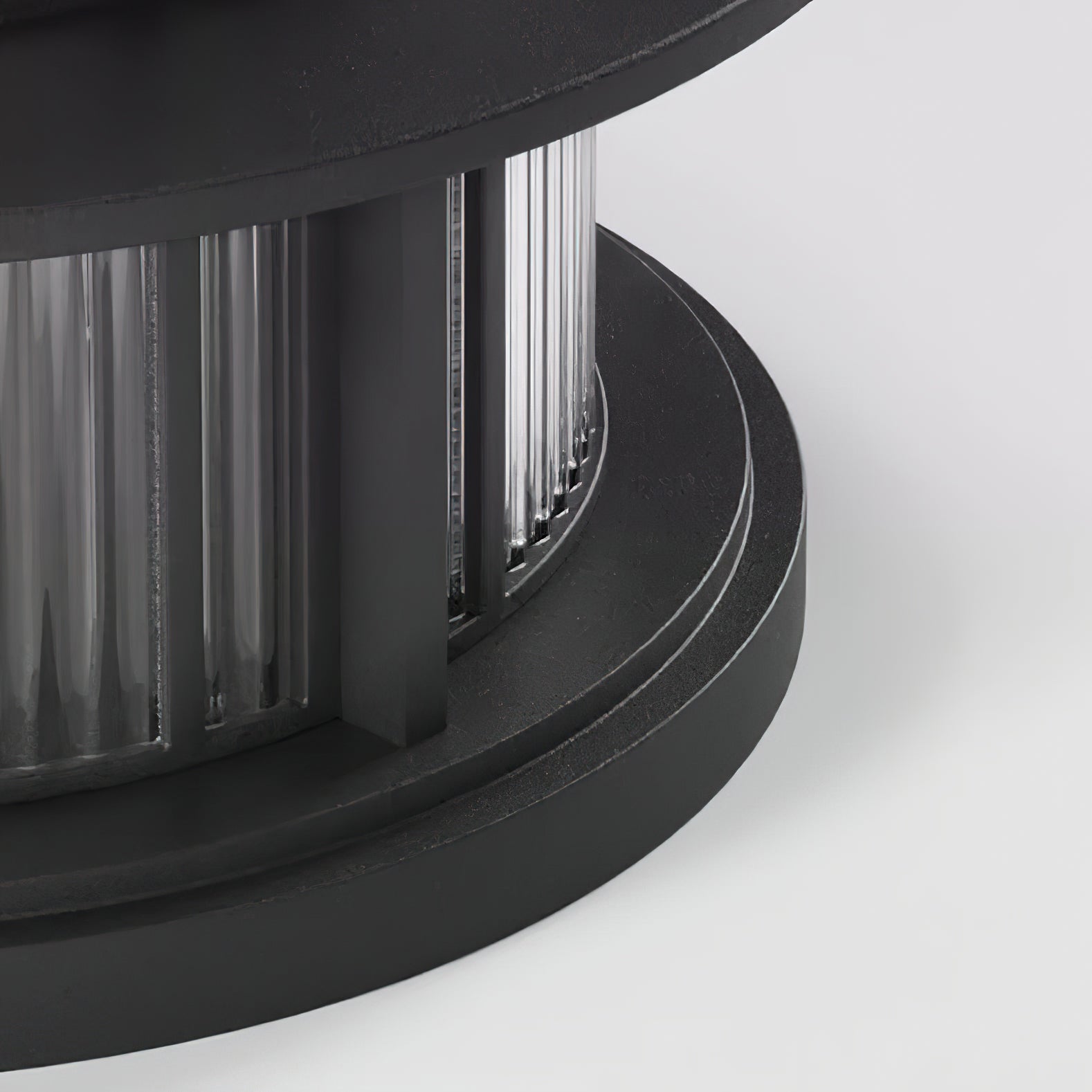 Titan Lampe Extérieure Cylindre en Acier Inoxydable Acrylique - Neutralighting