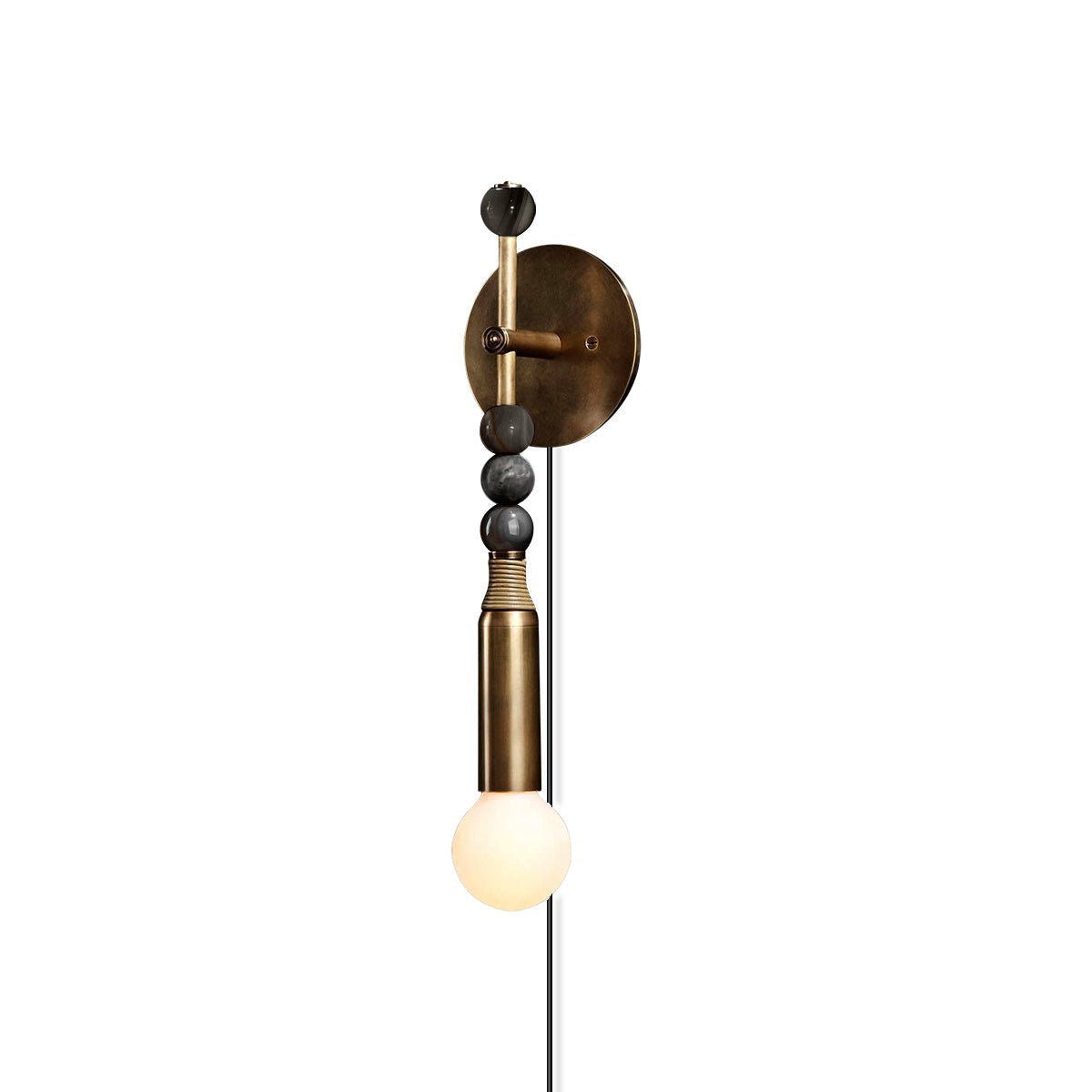 Vadorora Premium Elegance Plug-in Marble Wall Lamp - Neutralighting