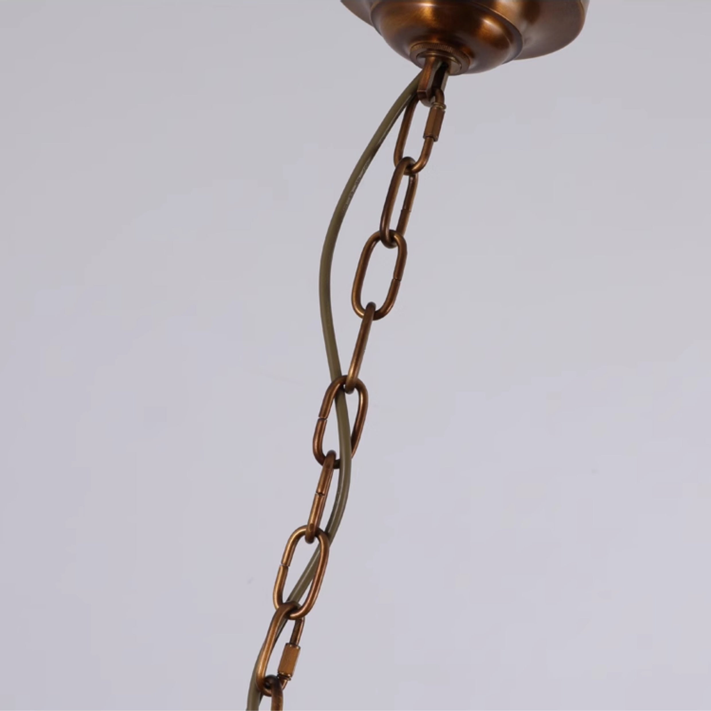 Tofty Postmodern Luxury Fabric Chandelier - Lamp Copper