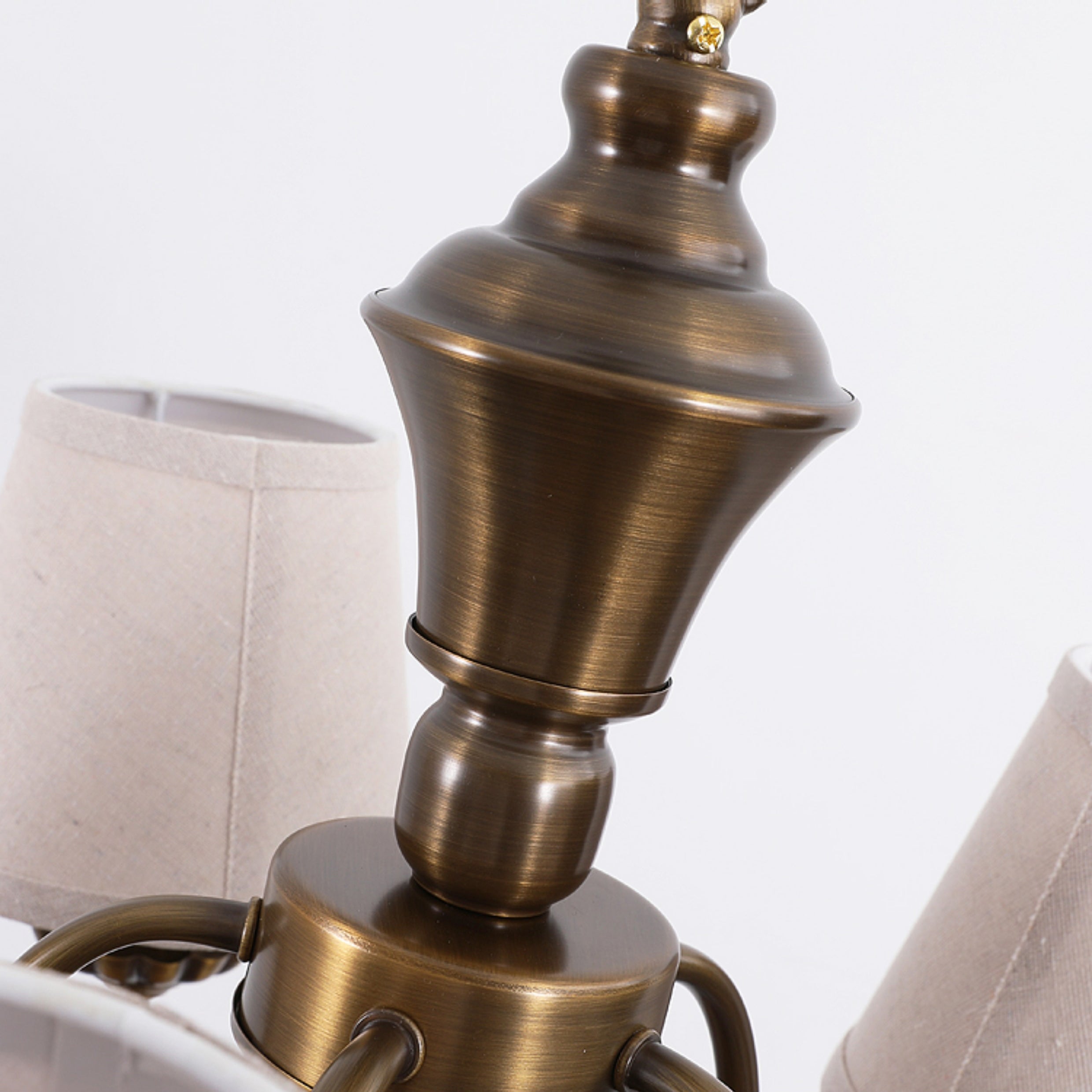 Tofty Postmodern Luxury Fabric Chandelier - Lamp Copper