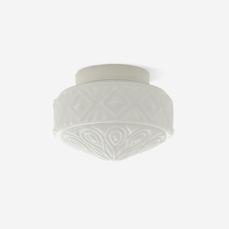 Evale Lustra Plafonnier Givré Semi-Encastré - Neutralighting