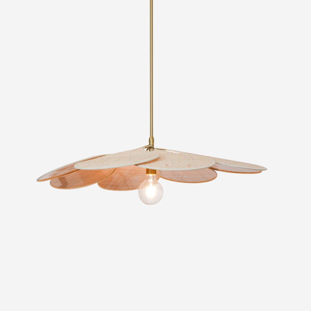 Tory Floraison Rotin Suspension - Neutralighting