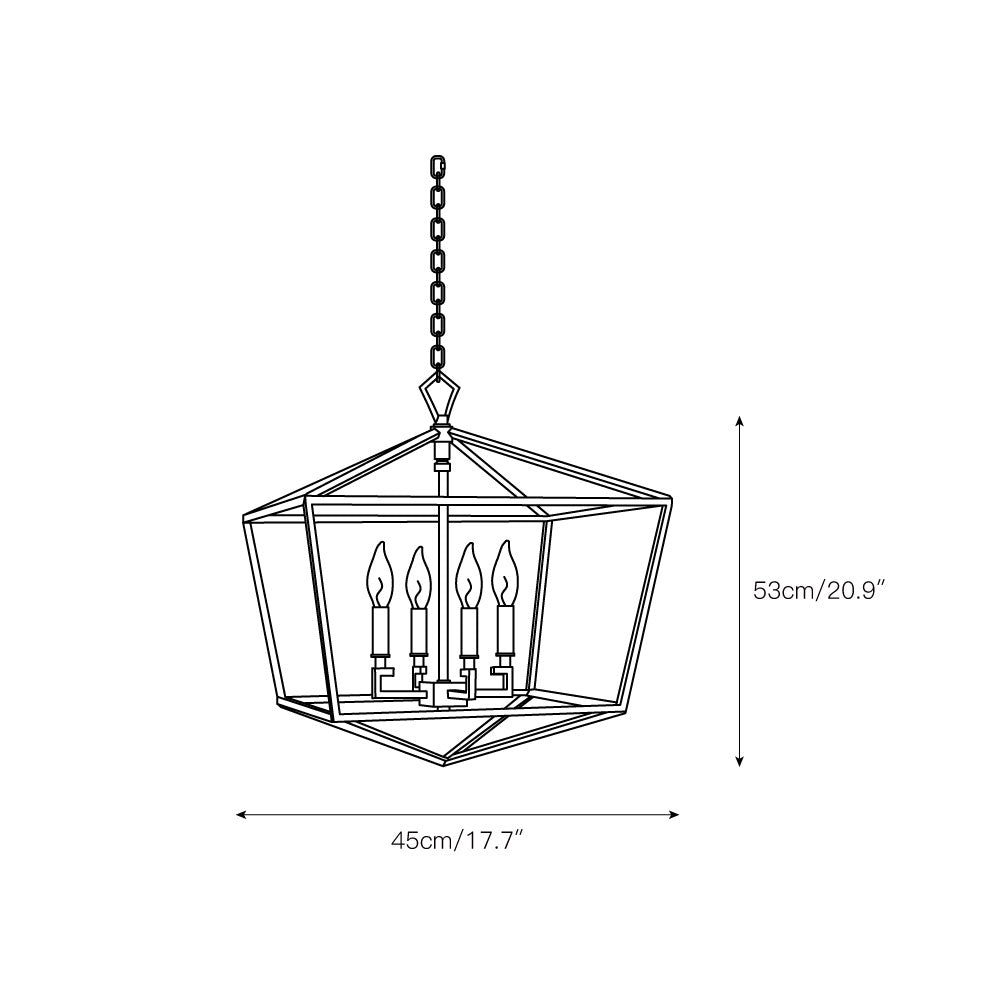 Avveleth Vintage Industrial Metal Pendant Lamp - Lamp Copper