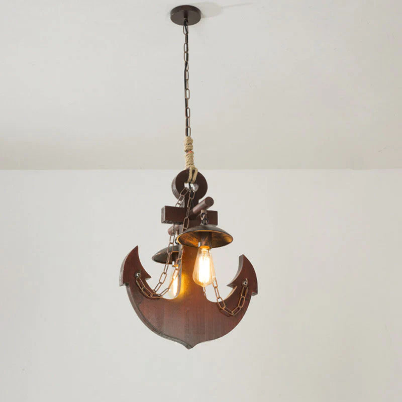 Epoch Rétro LED Suspension Bois Métal Verre Salon/Salle À Manger - Neutralighting
