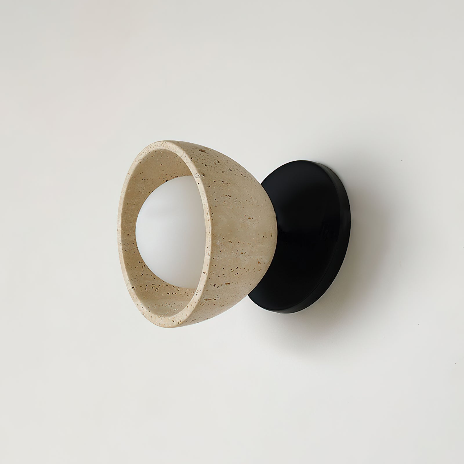 Lia Applique Murale Minimaliste en Travertin - Neutralighting