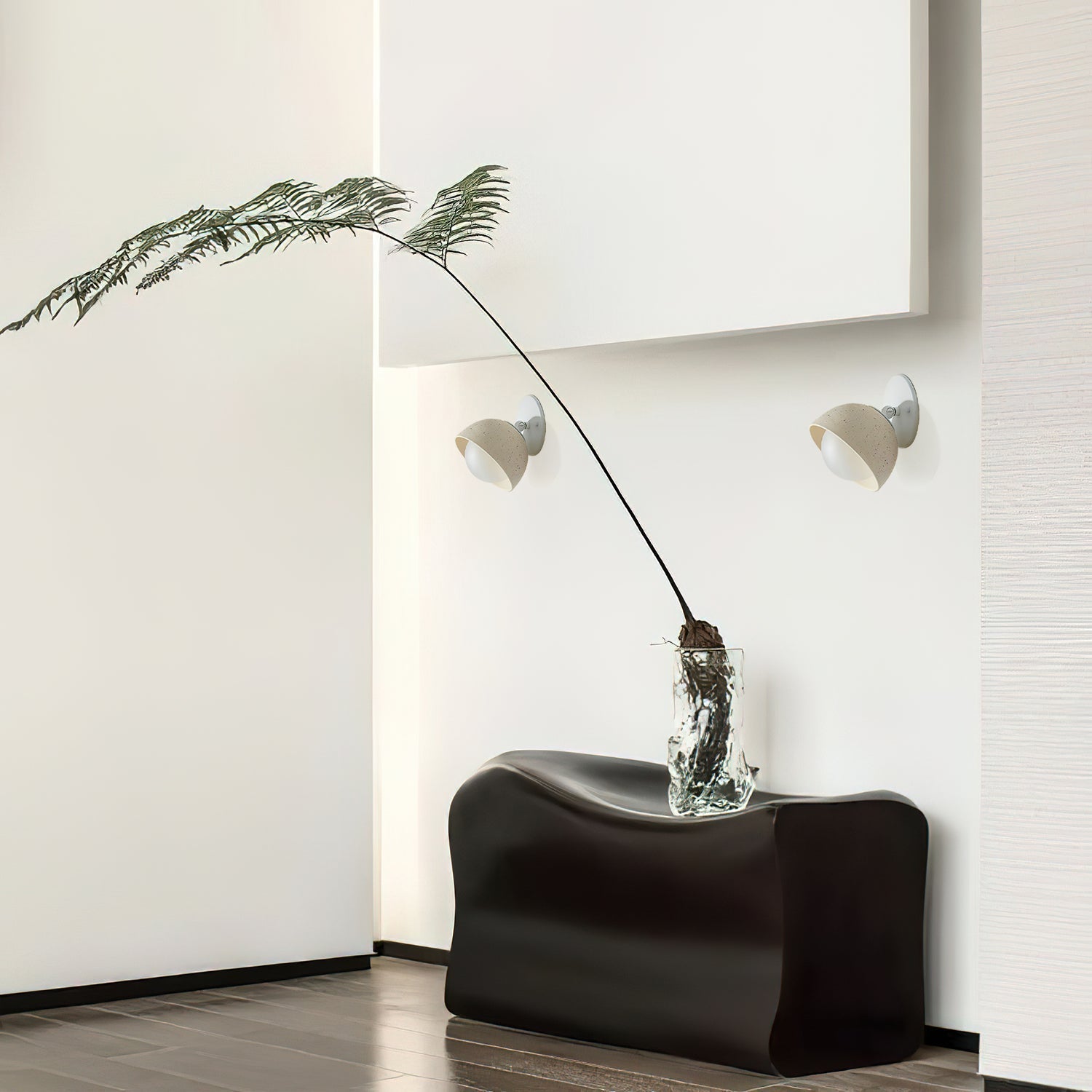 Lia Applique Murale Minimaliste en Travertin - Neutralighting