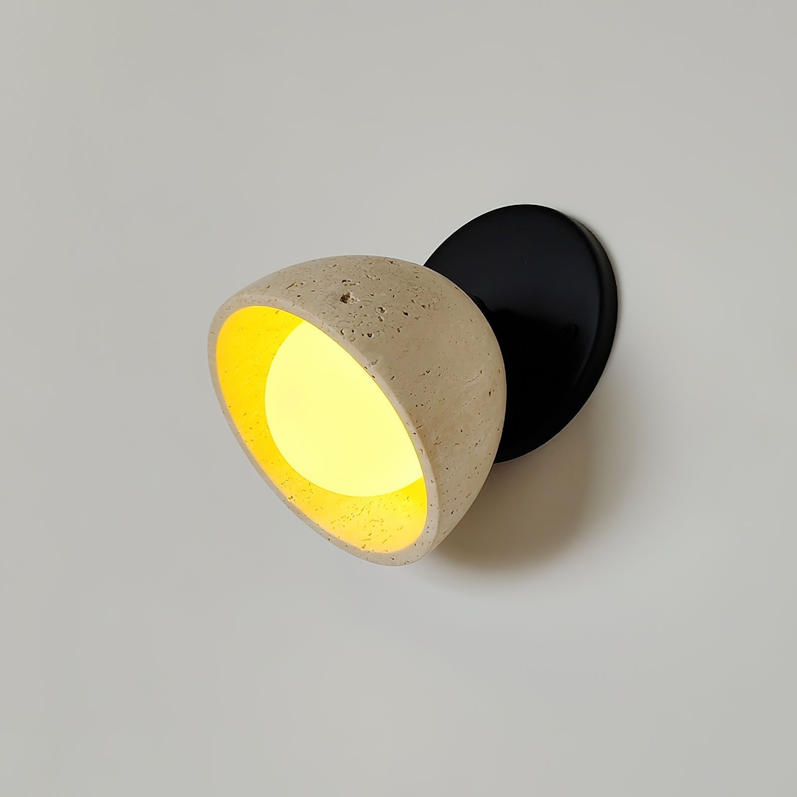Lia Applique Murale Minimaliste en Travertin - Neutralighting