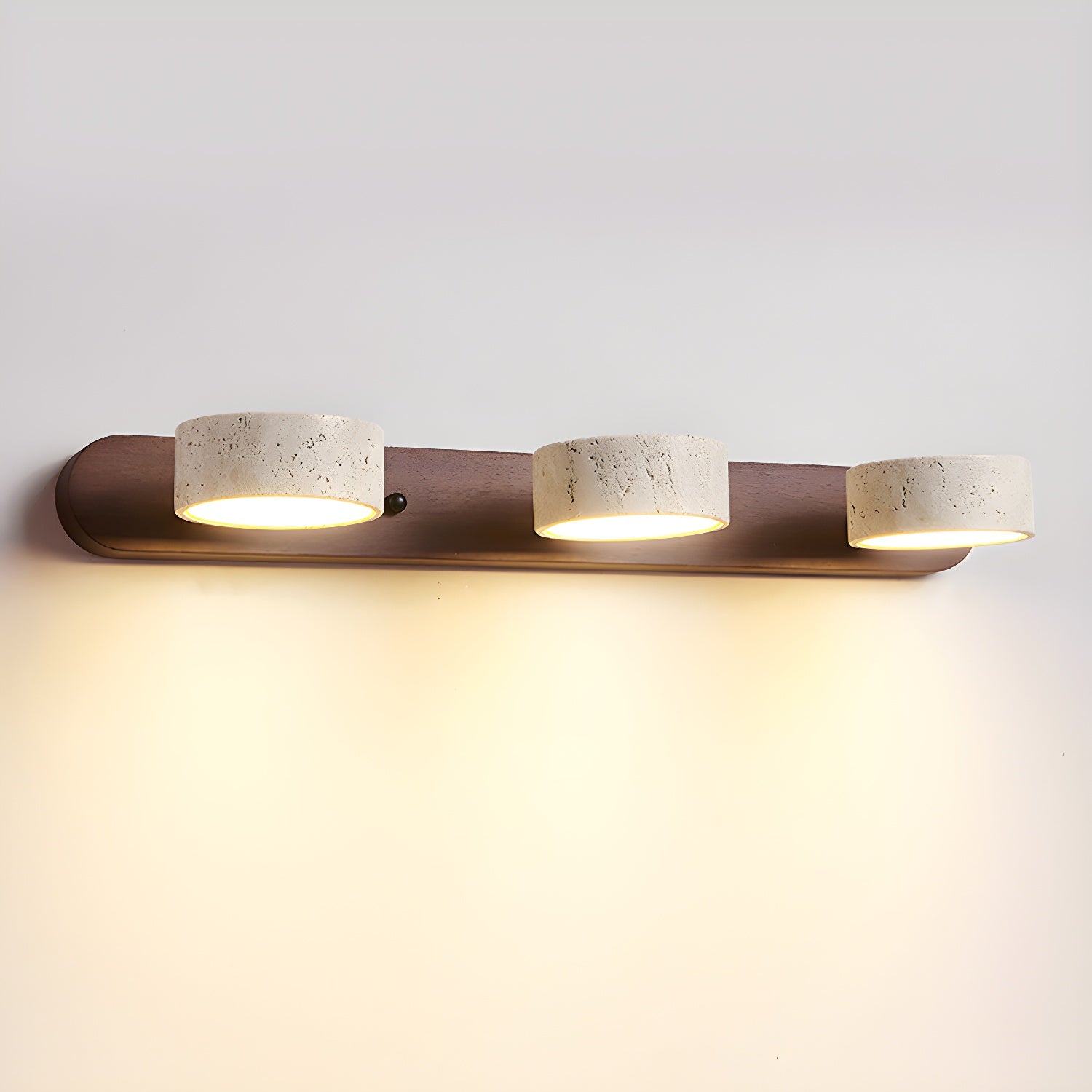 Voloreth Applique Murale Minimaliste en Travertin - Neutralighting