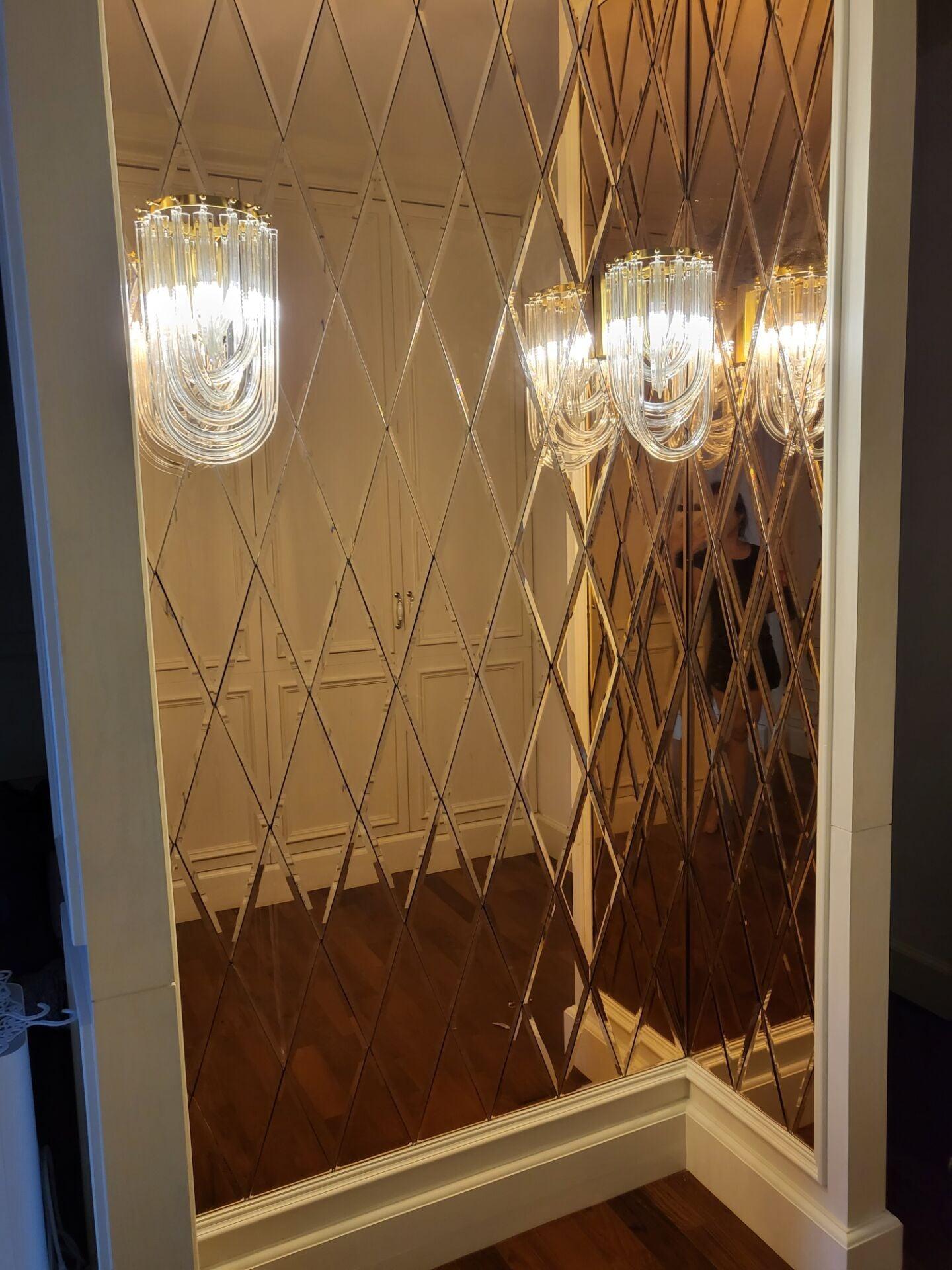 Aurora Wall Lamp Trevi Murano Glass Gold Modern Luxury - Letslighting