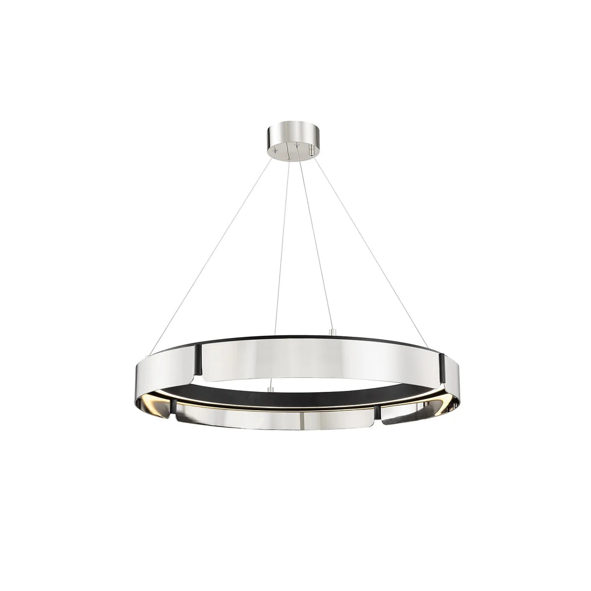Alraeion Modern Minimalist Metal Chandelier - Lamp Copper