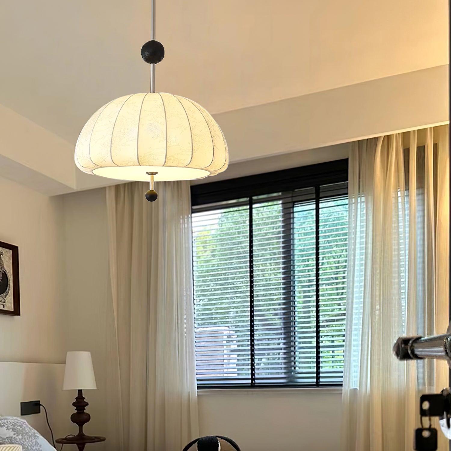 Trigg Suspension Carte Motif Tissu - Neutralighting