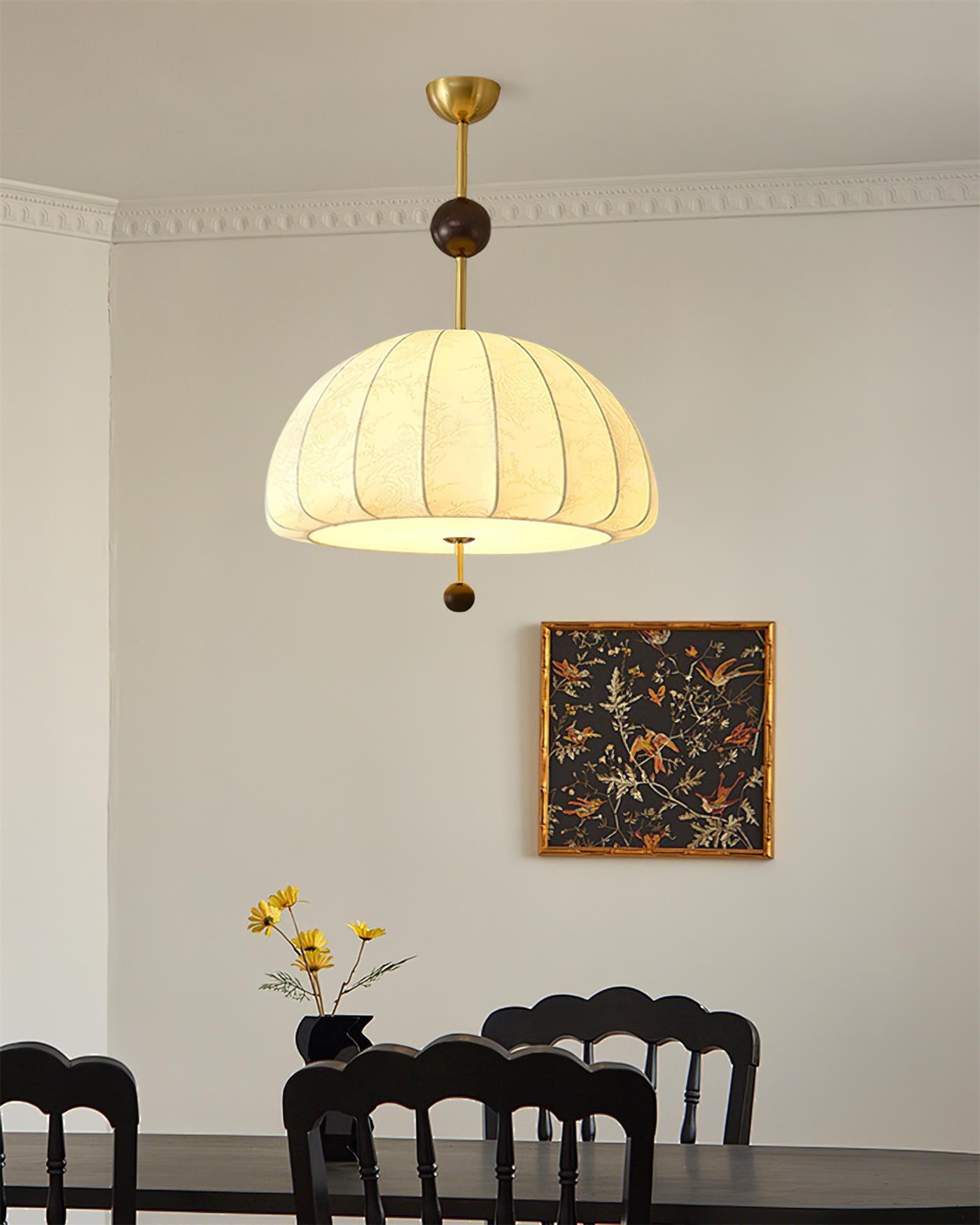 Trigg Suspension Carte Motif Tissu - Neutralighting