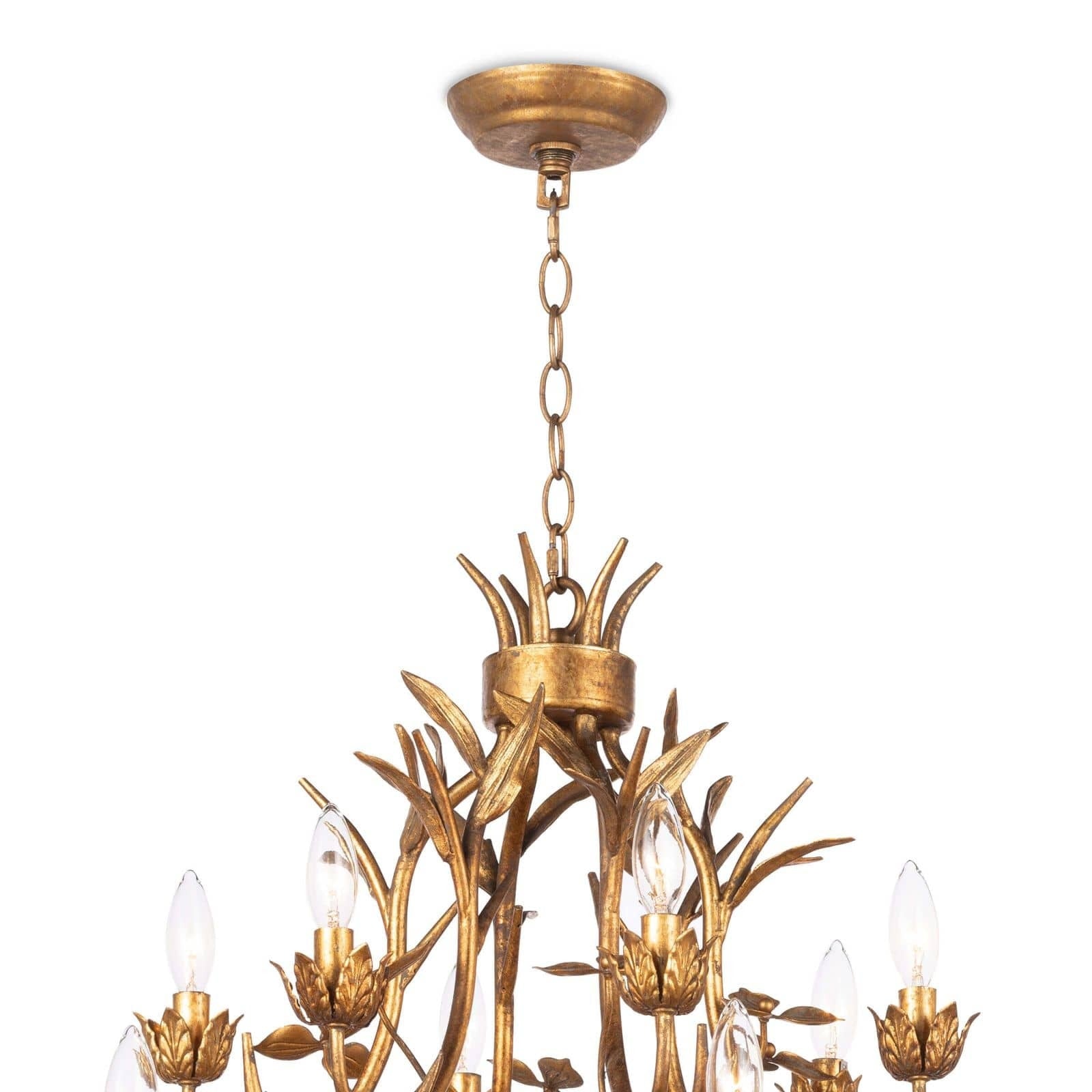 Lydoraris Postmodern Luxury Art Metal Chandelier - Lamp Copper