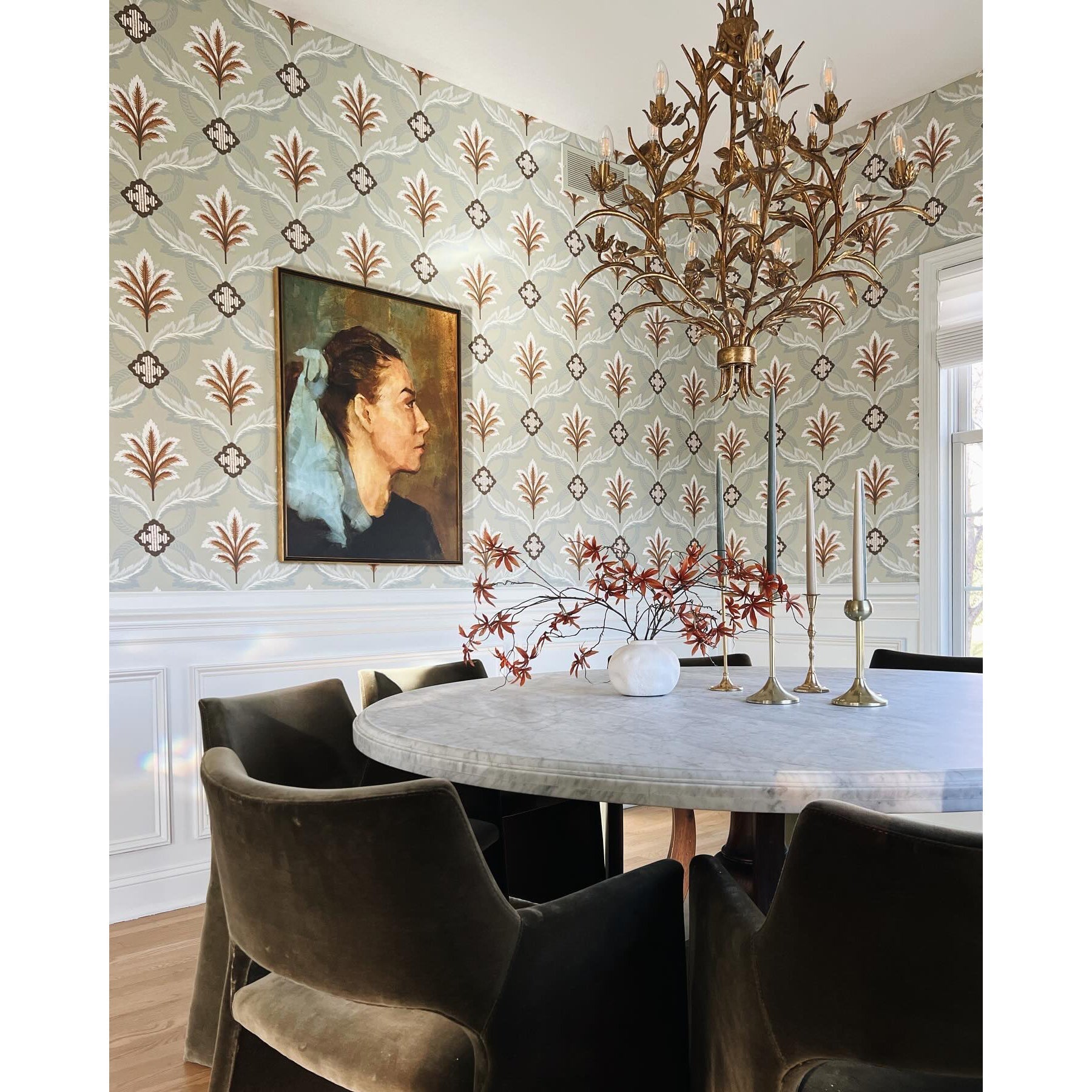 Lydoraris Postmodern Luxury Art Metal Chandelier - Lamp Copper