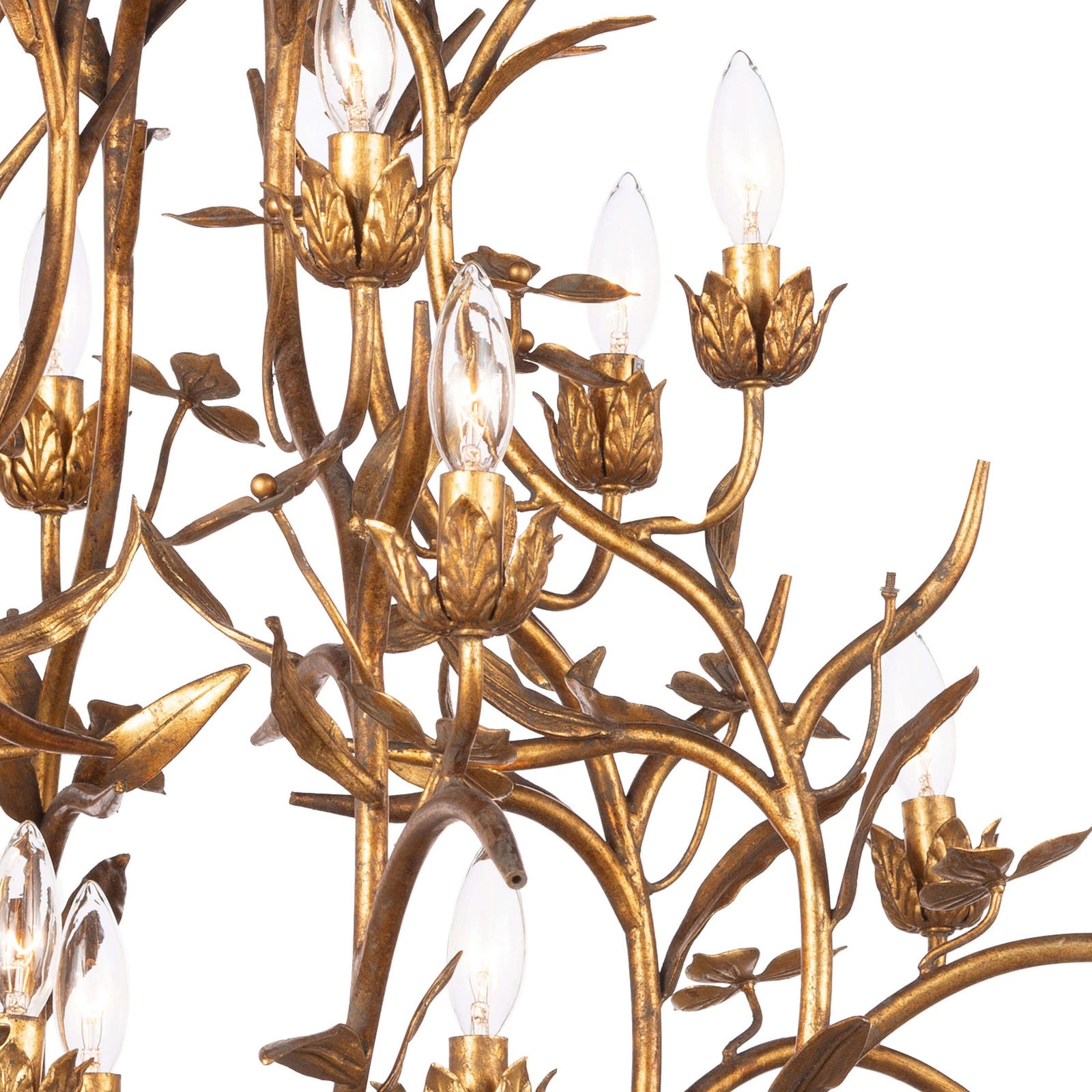 Lydoraris Postmodern Luxury Art Metal Chandelier - Lamp Copper