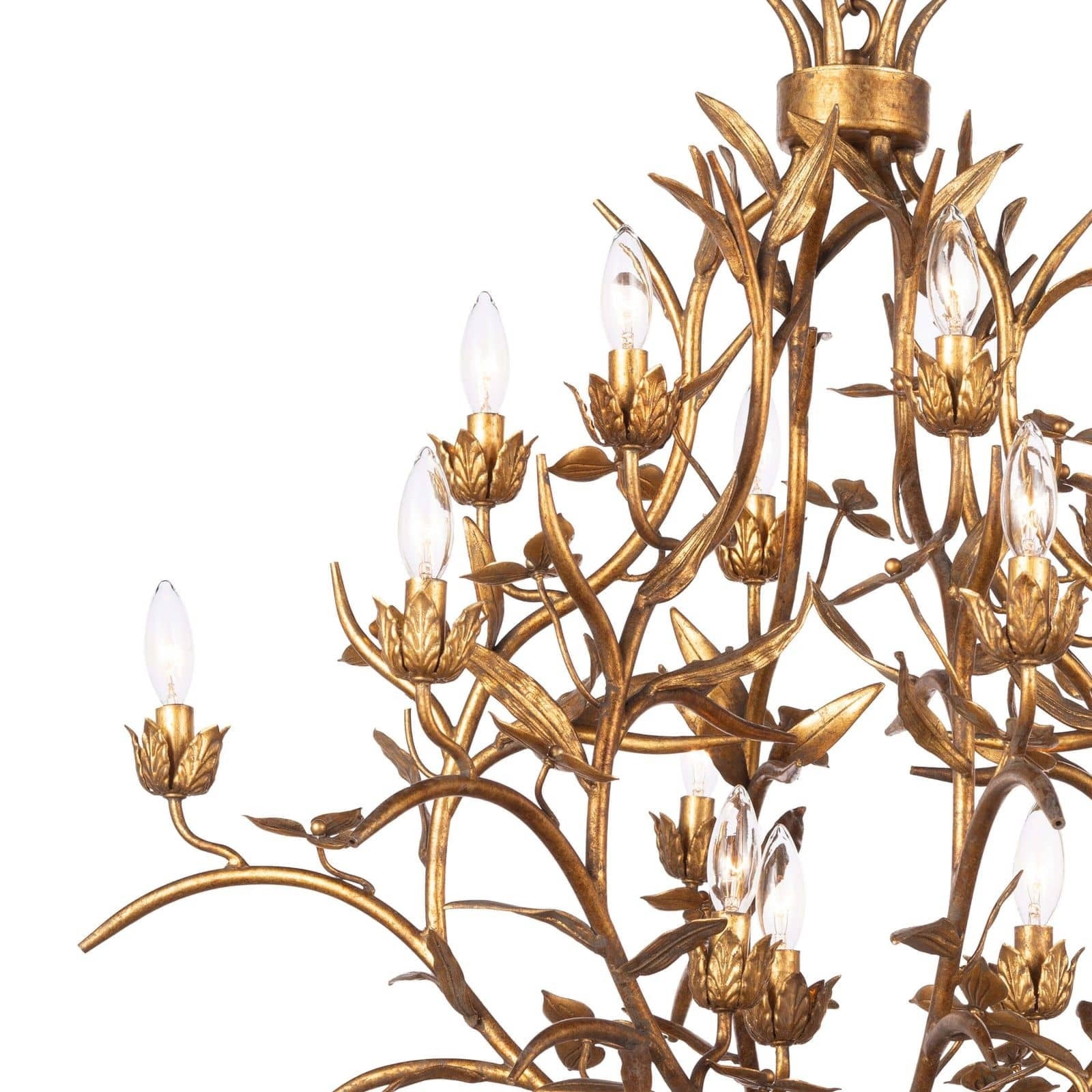 Lydoraris Postmodern Luxury Art Metal Chandelier - Lamp Copper