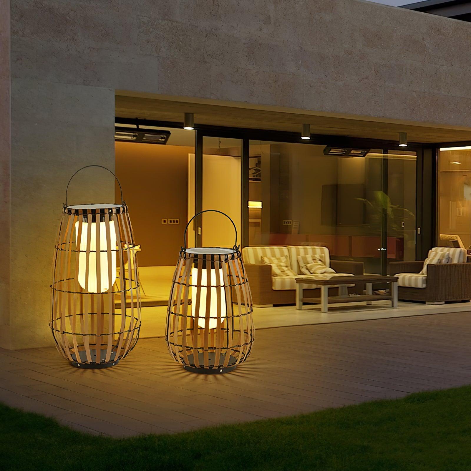 Veshael Lampe Extérieure Lanterne Tressée Tropic - Neutralighting