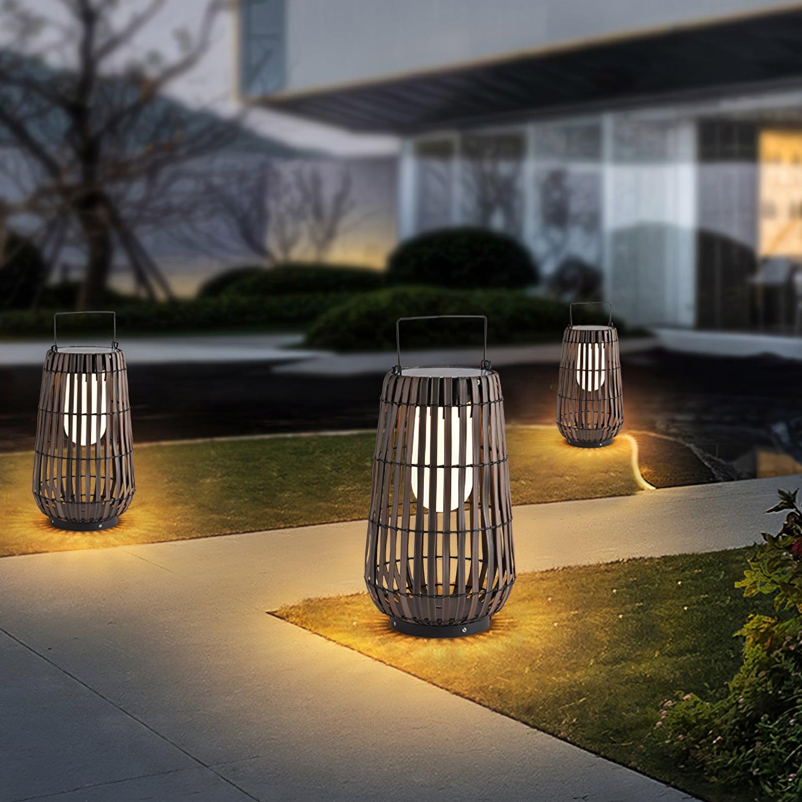 Veshael Lampe Extérieure Lanterne Tressée Tropic - Neutralighting