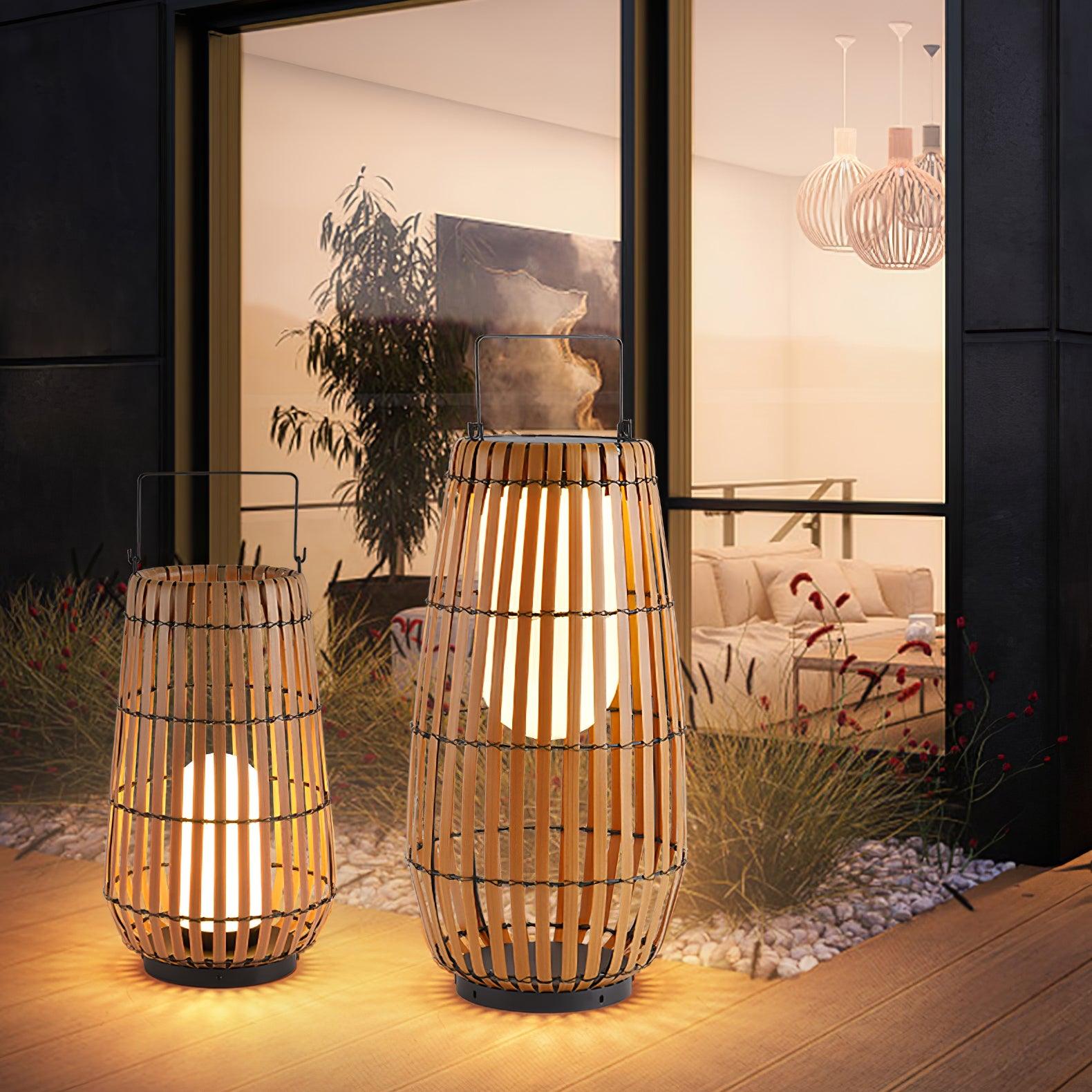 Veshael Lampe Extérieure Lanterne Tressée Tropic - Neutralighting