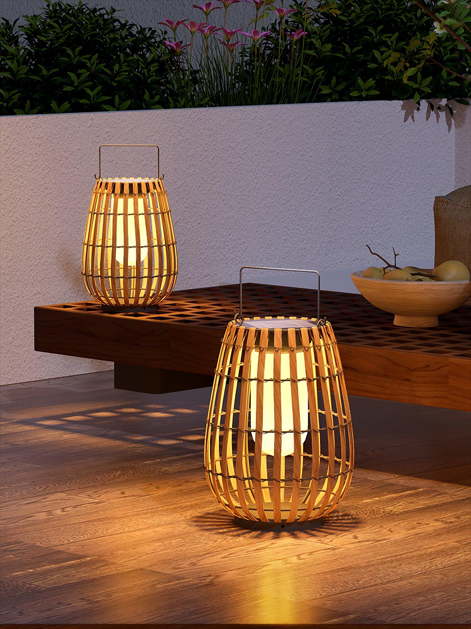 Veshael Lampe Extérieure Lanterne Tressée Tropic - Neutralighting