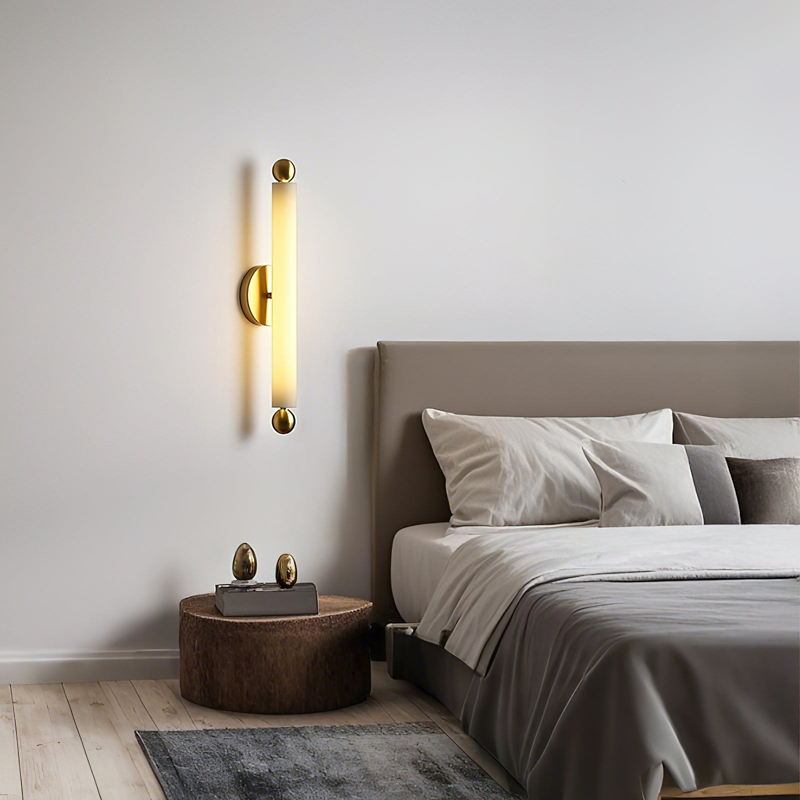 Eloryr Modern Minimalist Tube Metal Wall Lamp - Lamp Copper