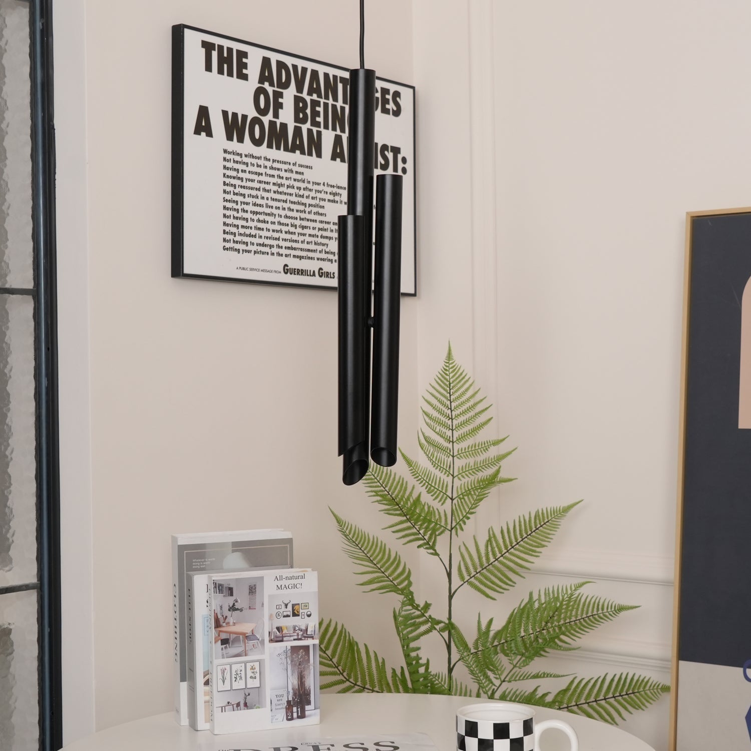 Solara Lampe suspendue tubes aluminium minimaliste - Neutralighting