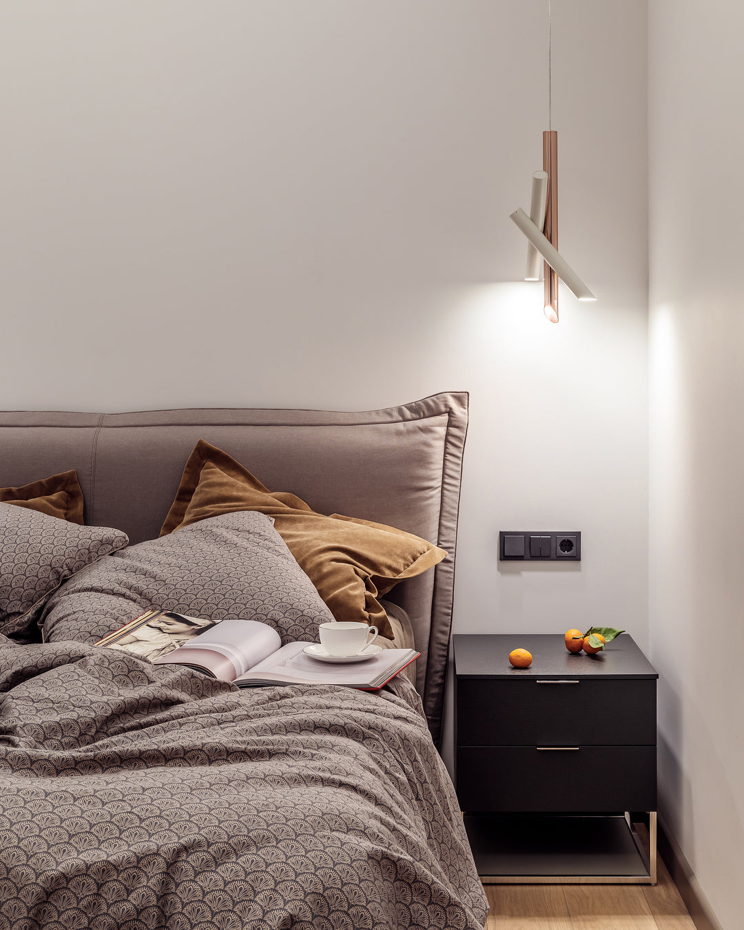 Solara Lampe suspendue tubes aluminium minimaliste - Neutralighting