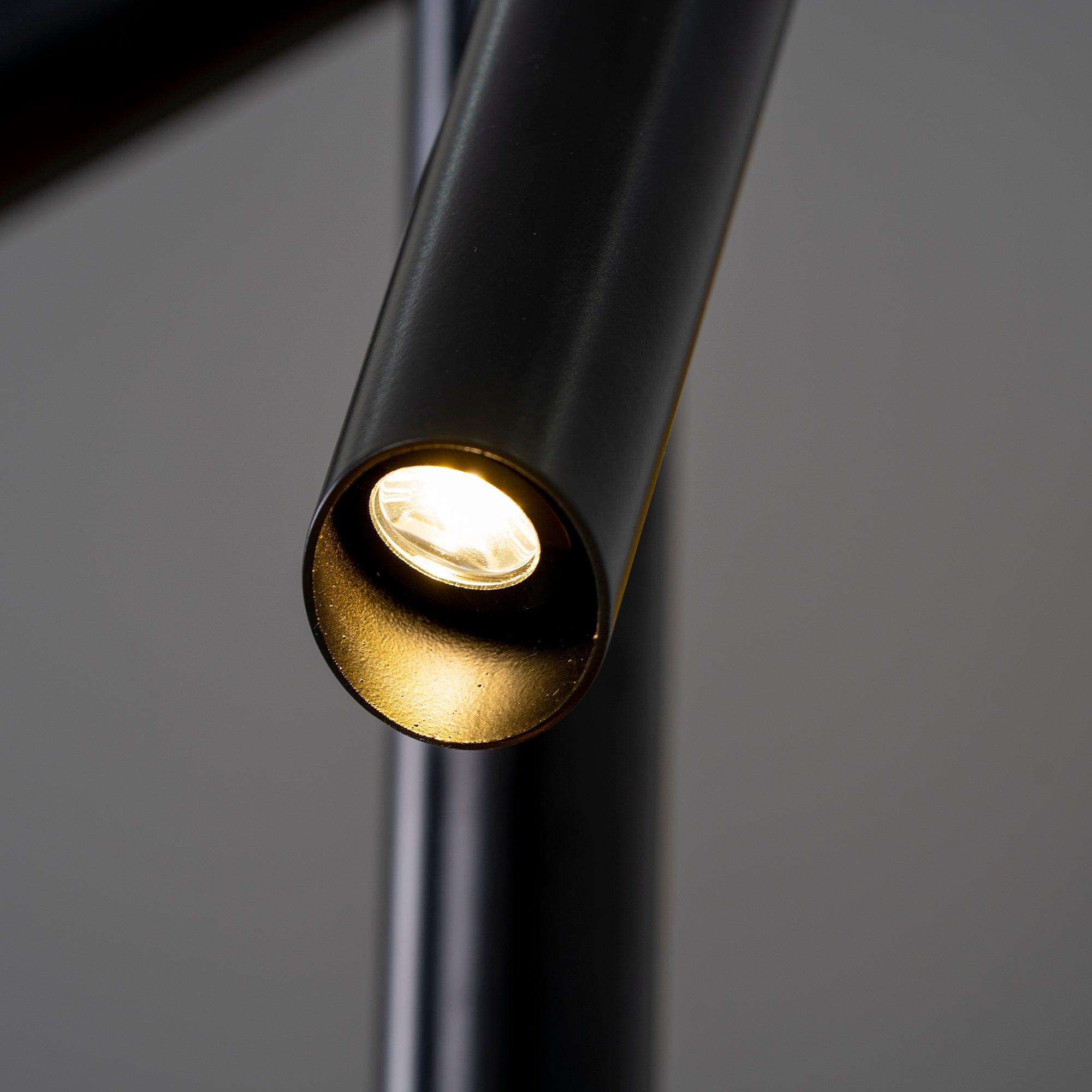 Solara Lampe suspendue tubes aluminium minimaliste - Neutralighting