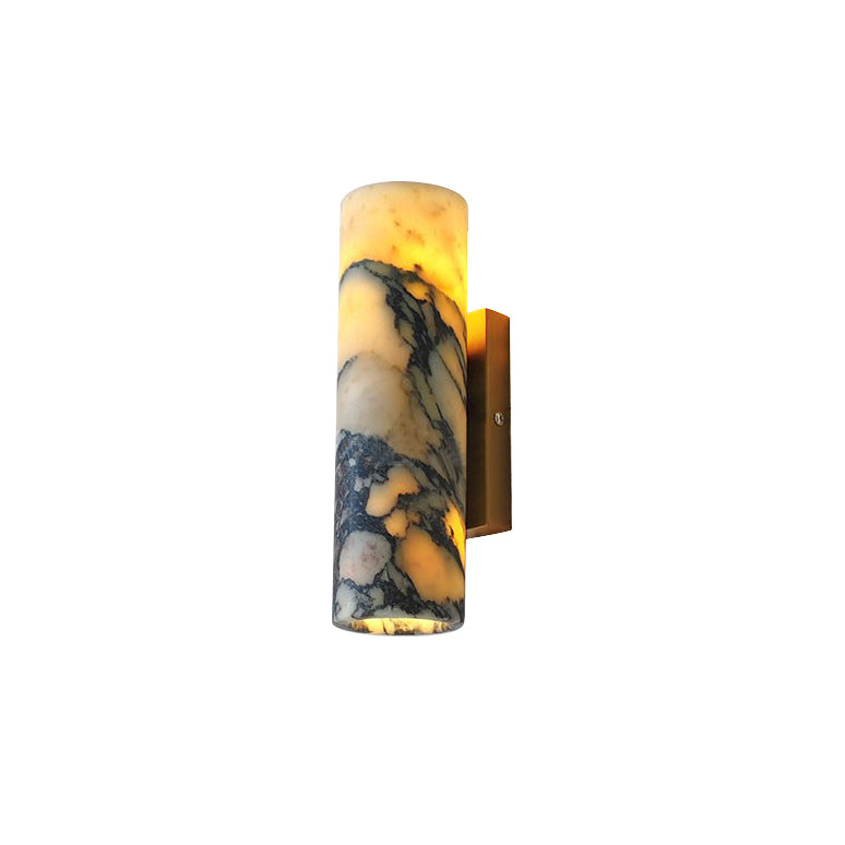 Dyro Applique Murale Cylindrique en Marbre de Luxe - Neutralighting