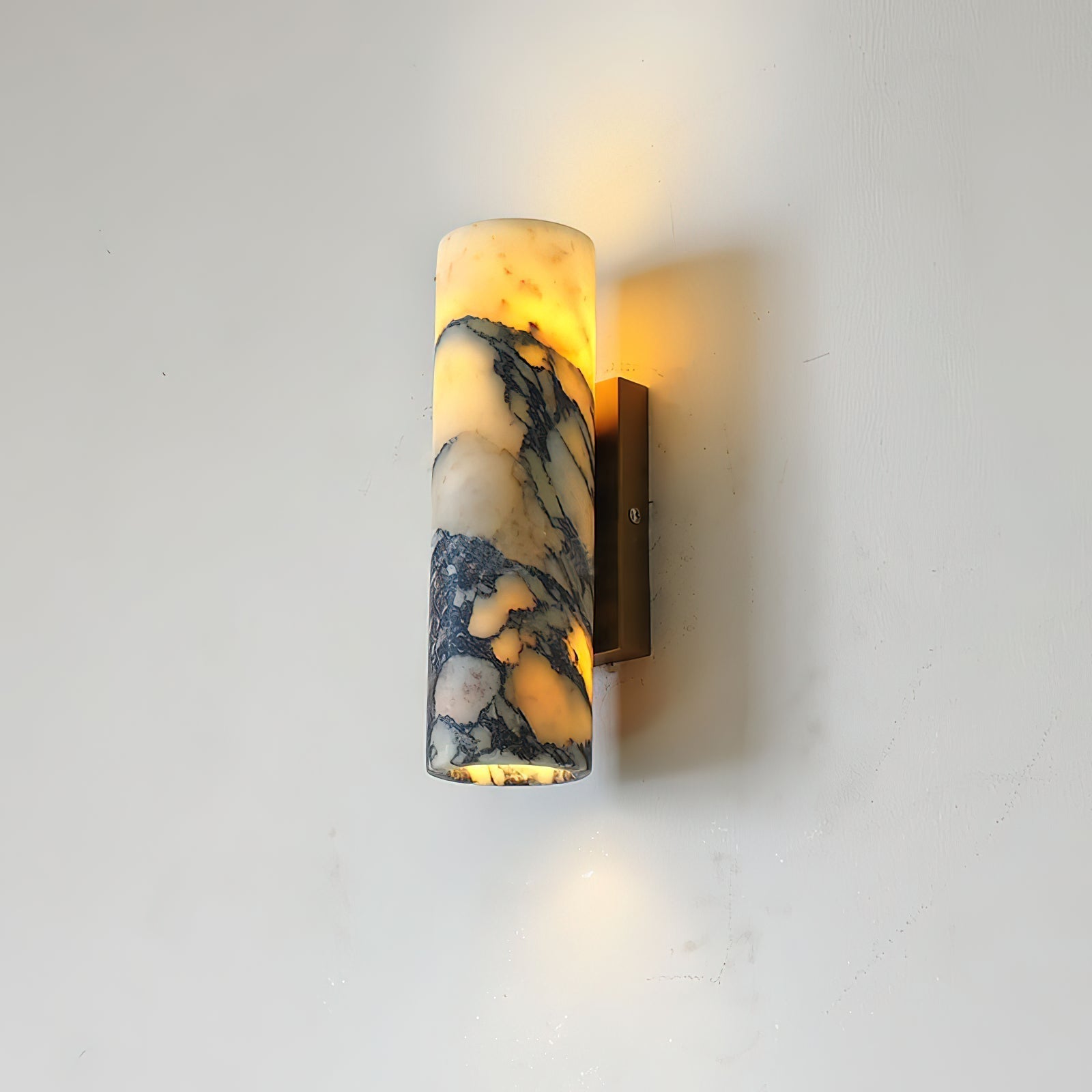 Dyro Applique Murale Cylindrique en Marbre de Luxe - Neutralighting